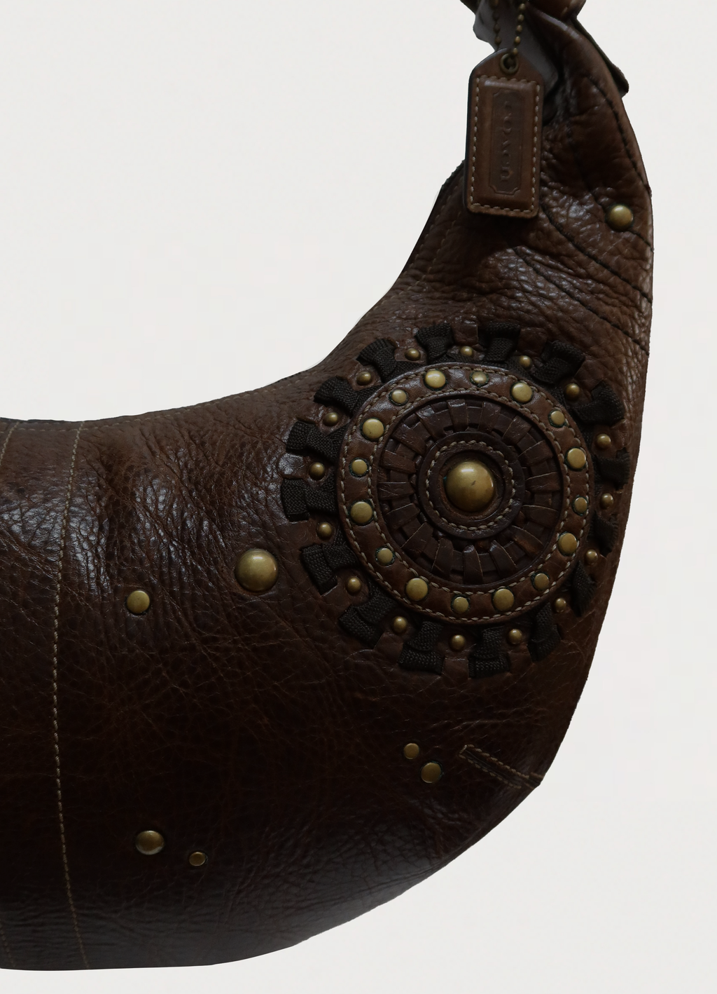 MIA STARBURST STUDDED HOBO BAG