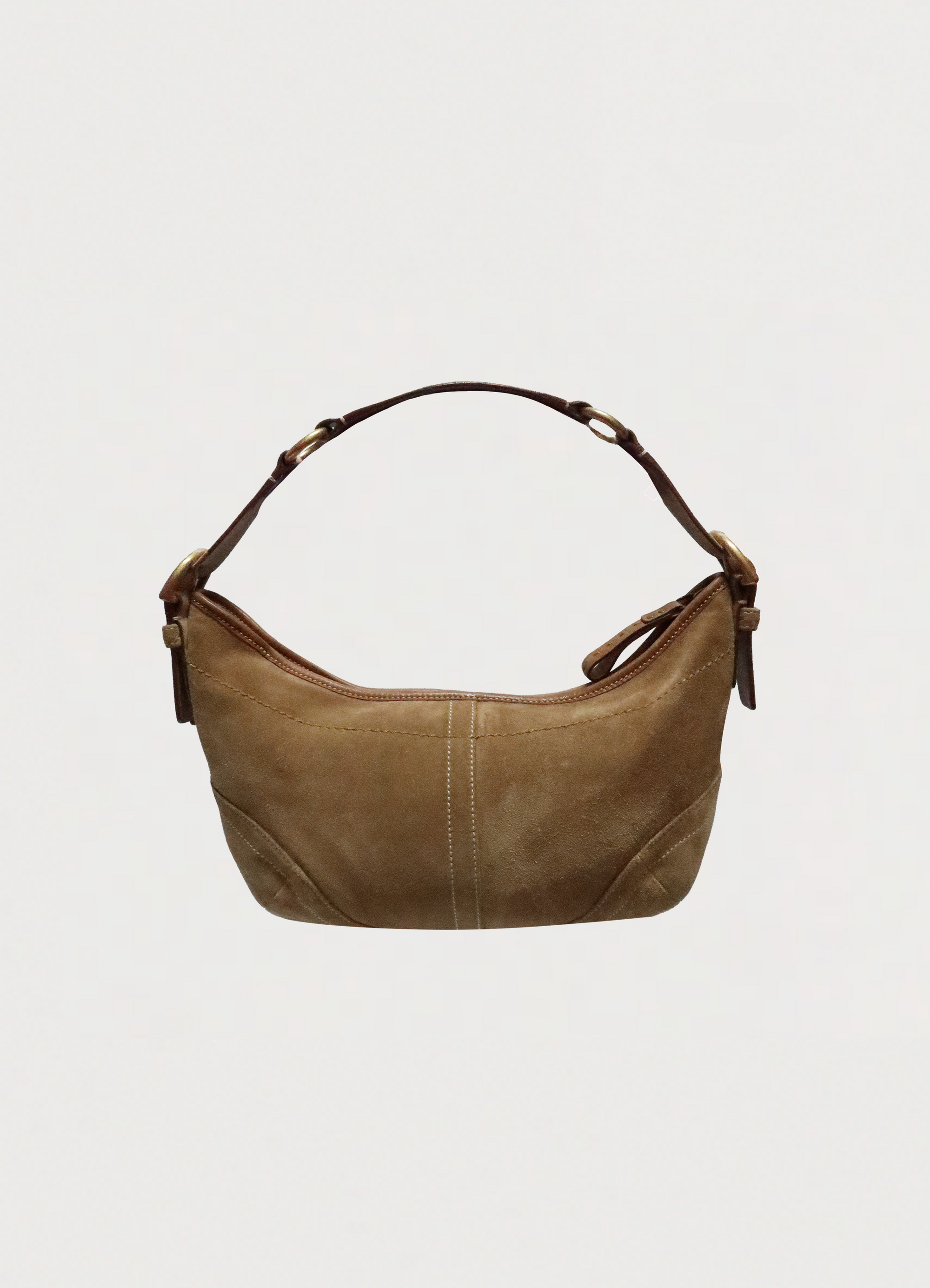 SOHO HOBO SUEDE SHOULDER BAG