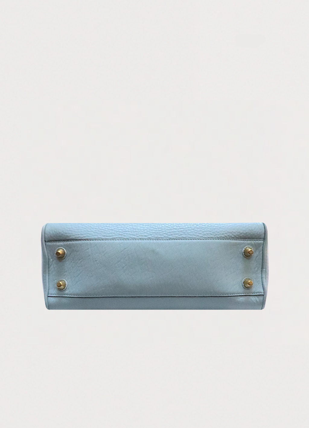HAMPTONS PEBBLED LEATHER SATCHEL BAG
