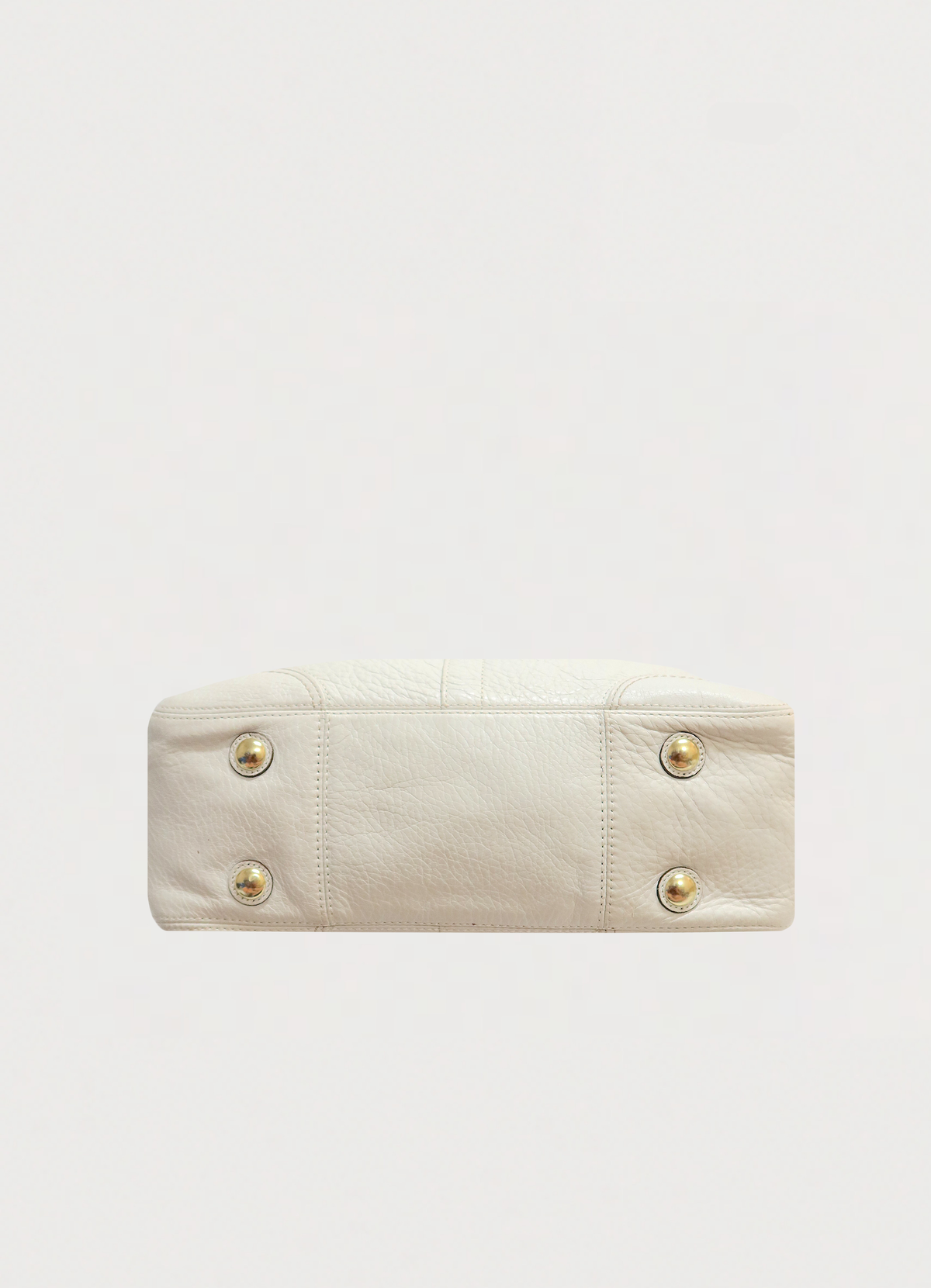 PLEATED HAMPTONS LEATHER SHOULDER BAG