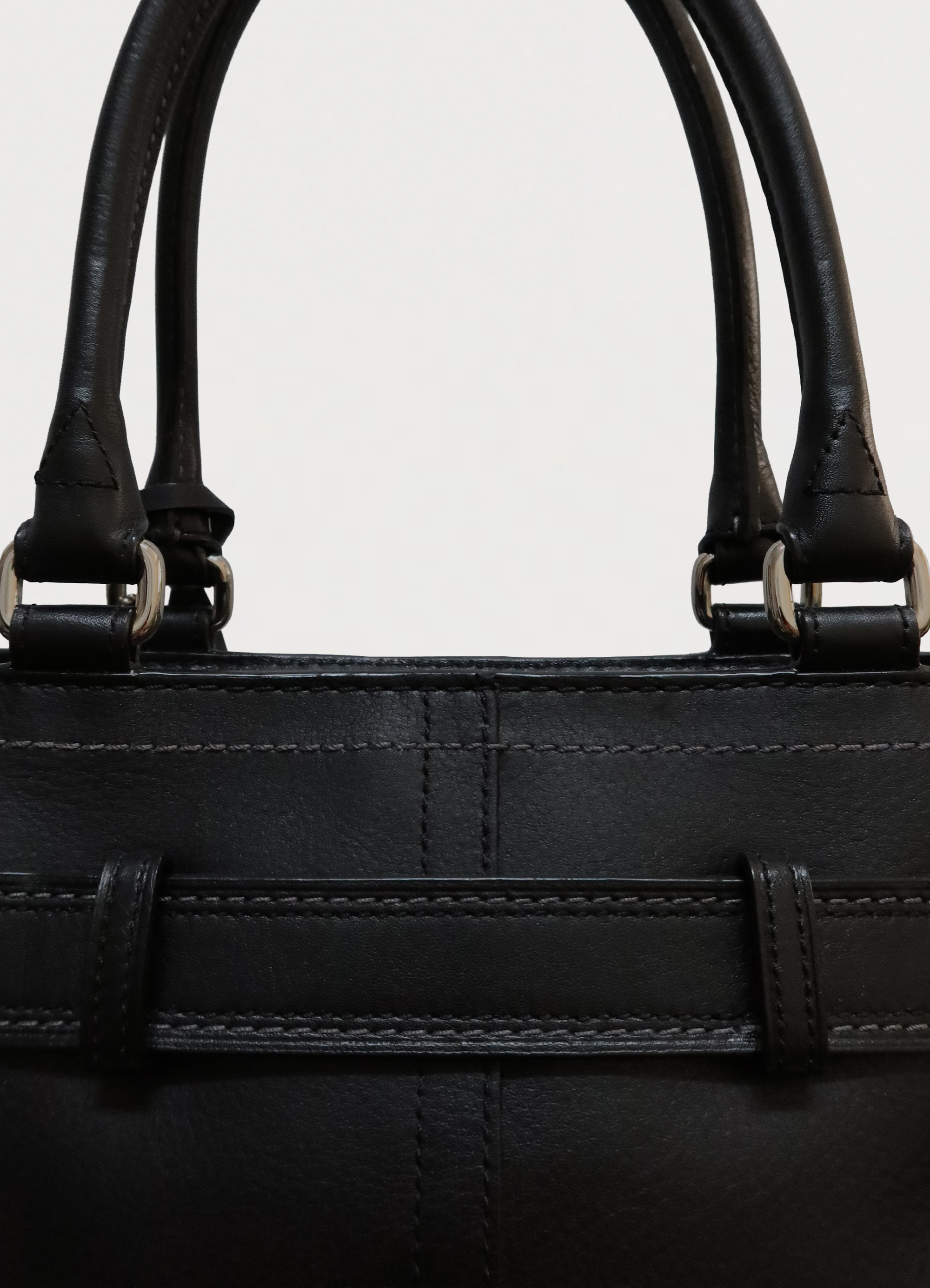 HAMPTONS LEATHER SATCHEL BAG