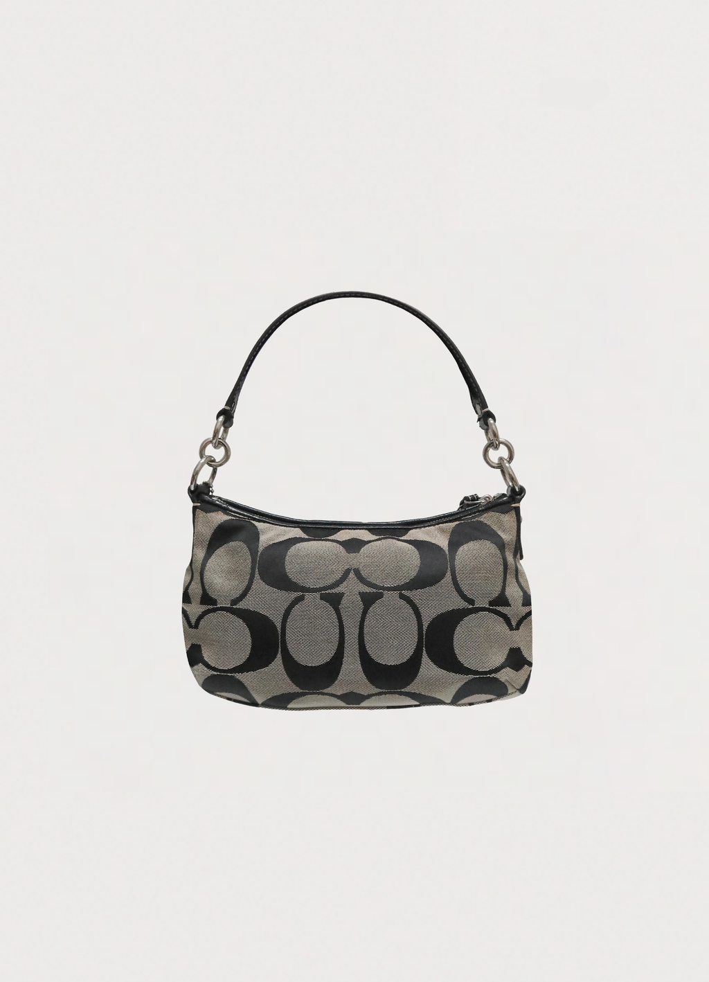 SIGNATURE STRIPE DEMI SHOULDER BAG