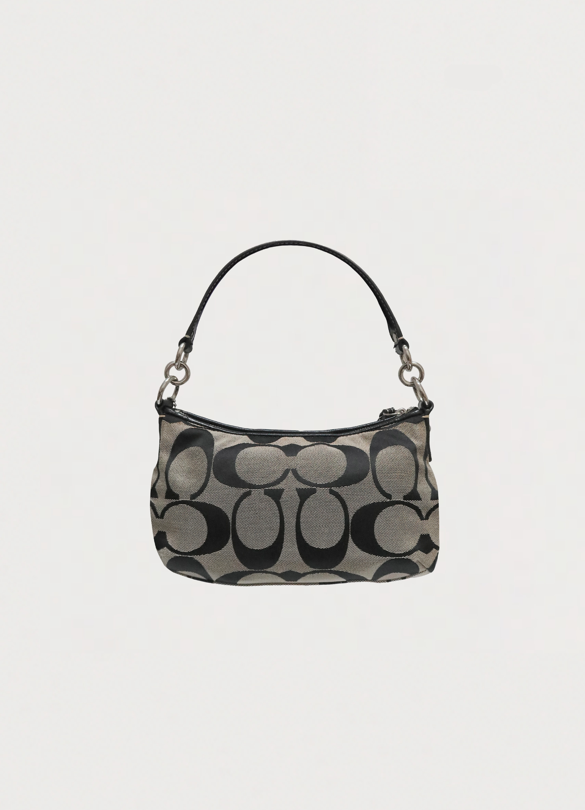 SIGNATURE STRIPE DEMI SHOULDER BAG