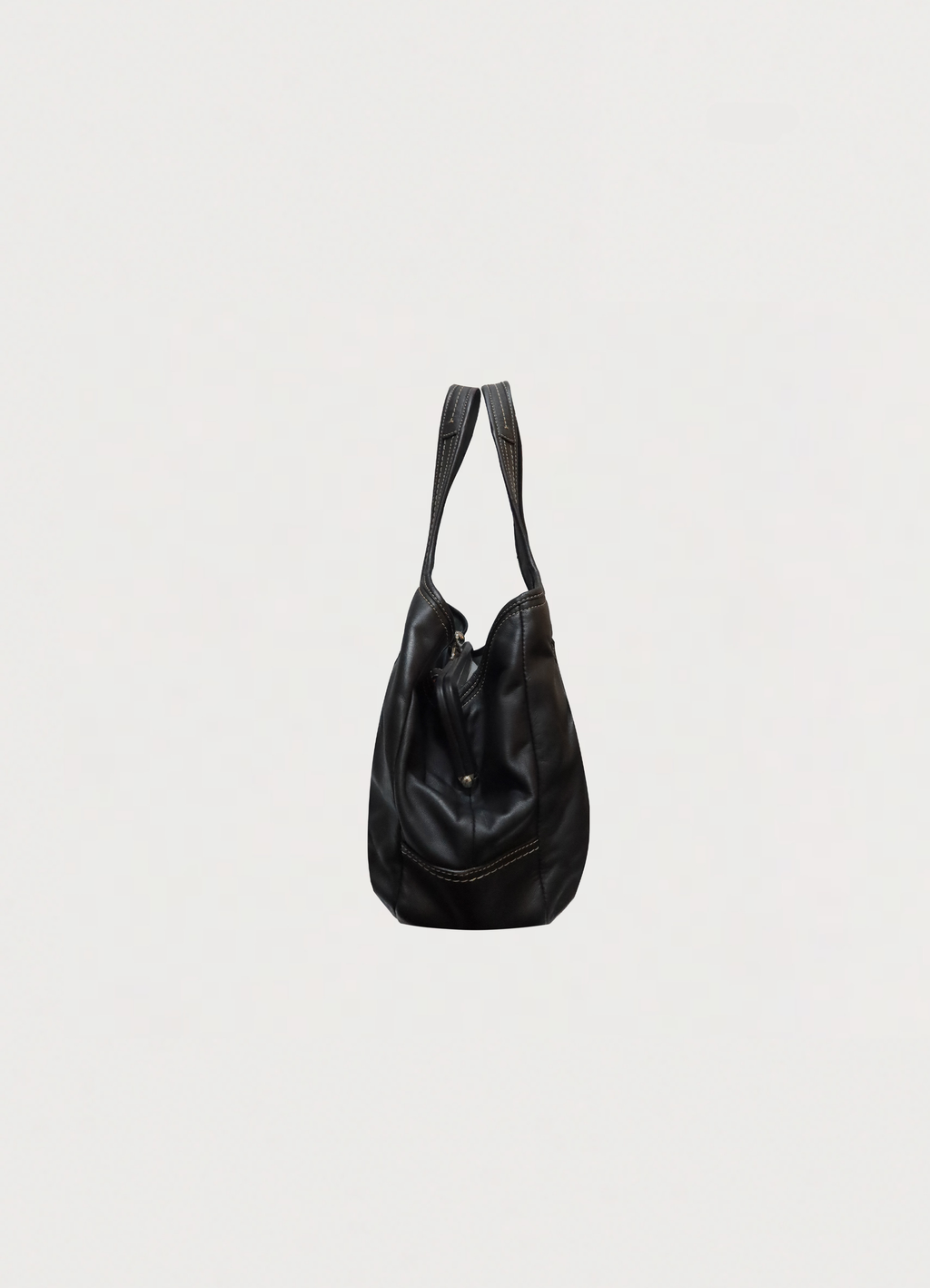 ERGO PLEATED FRAME SATCHEL BAG