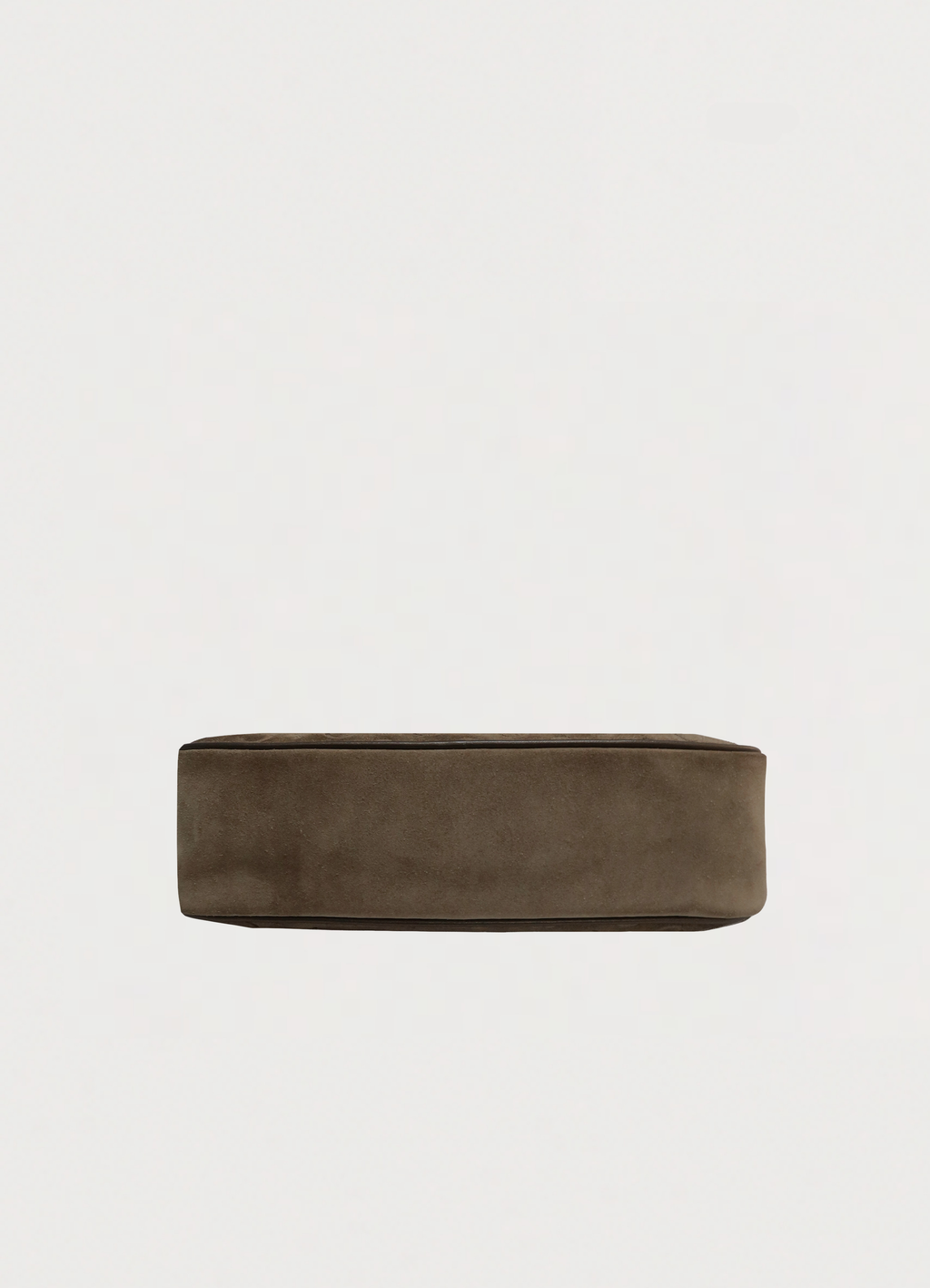 C MACADAM MONOGRAM SUEDE SHOULDER BAG