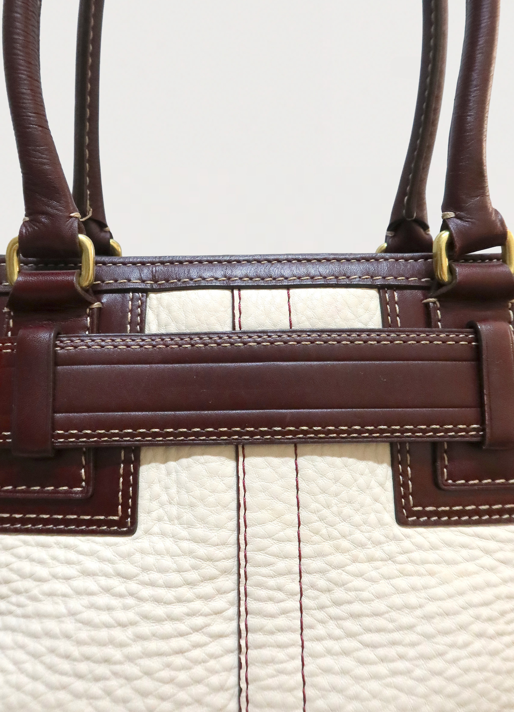 HAMPTONS LEATHER SATCHEL SHOULDER BAG