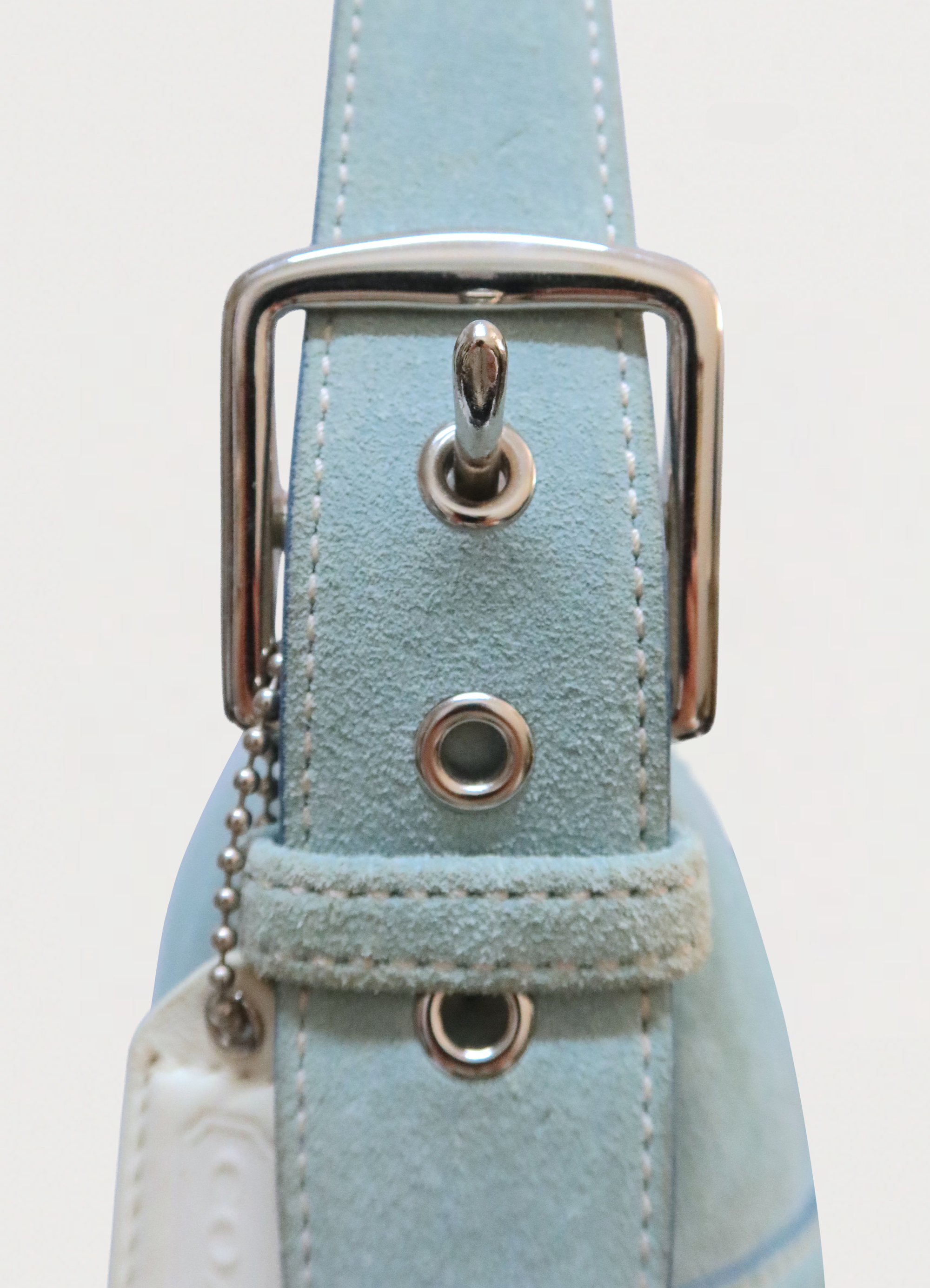 HAMPTONS SUEDE BAGUETTE BAG