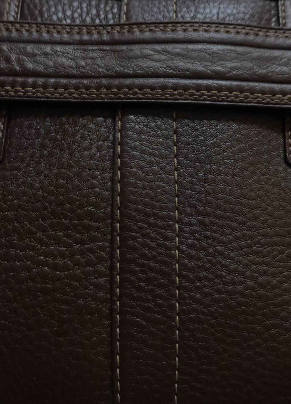 HAMPTONS PEBBLED LEATHER SATCHEL SHOULDER BAG