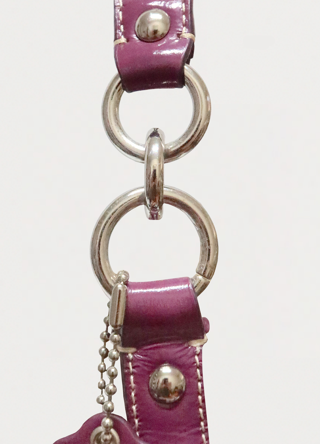 SIGNATURE STRIPE DEMI SHOULDER BAG