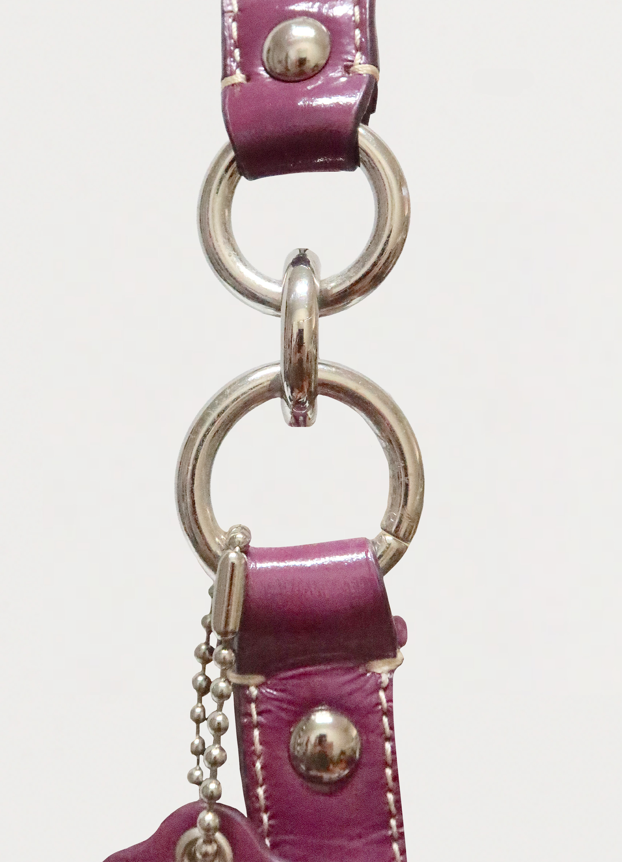 SIGNATURE STRIPE DEMI SHOULDER BAG