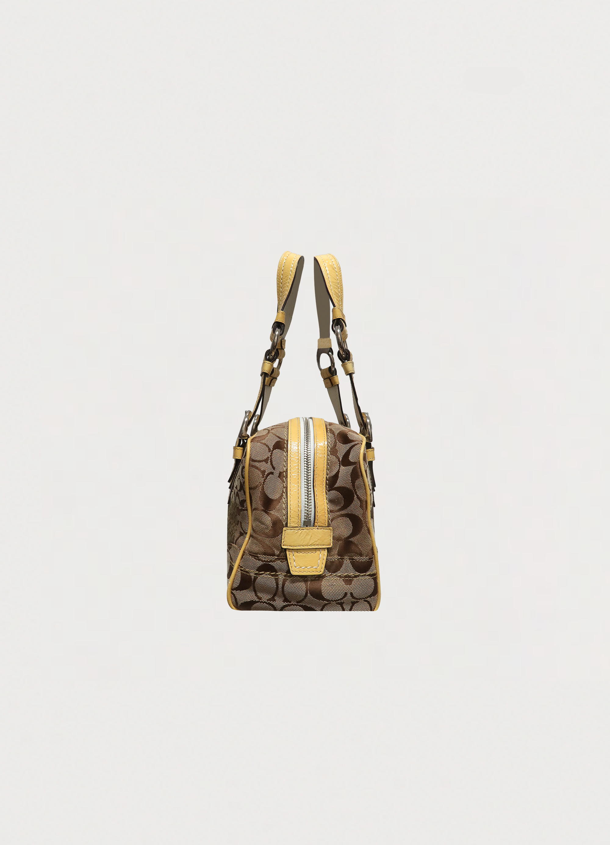 SOHO PATCHWORK BOSTON SHOULDER BAG