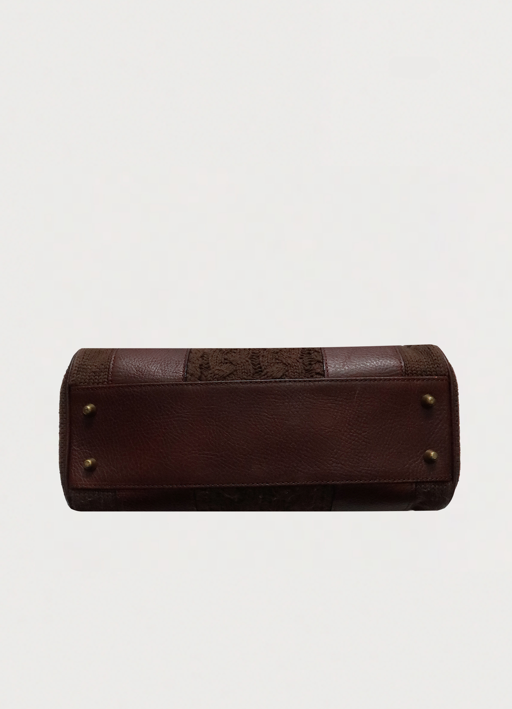 CABLE KNIT SHOULDER BAG