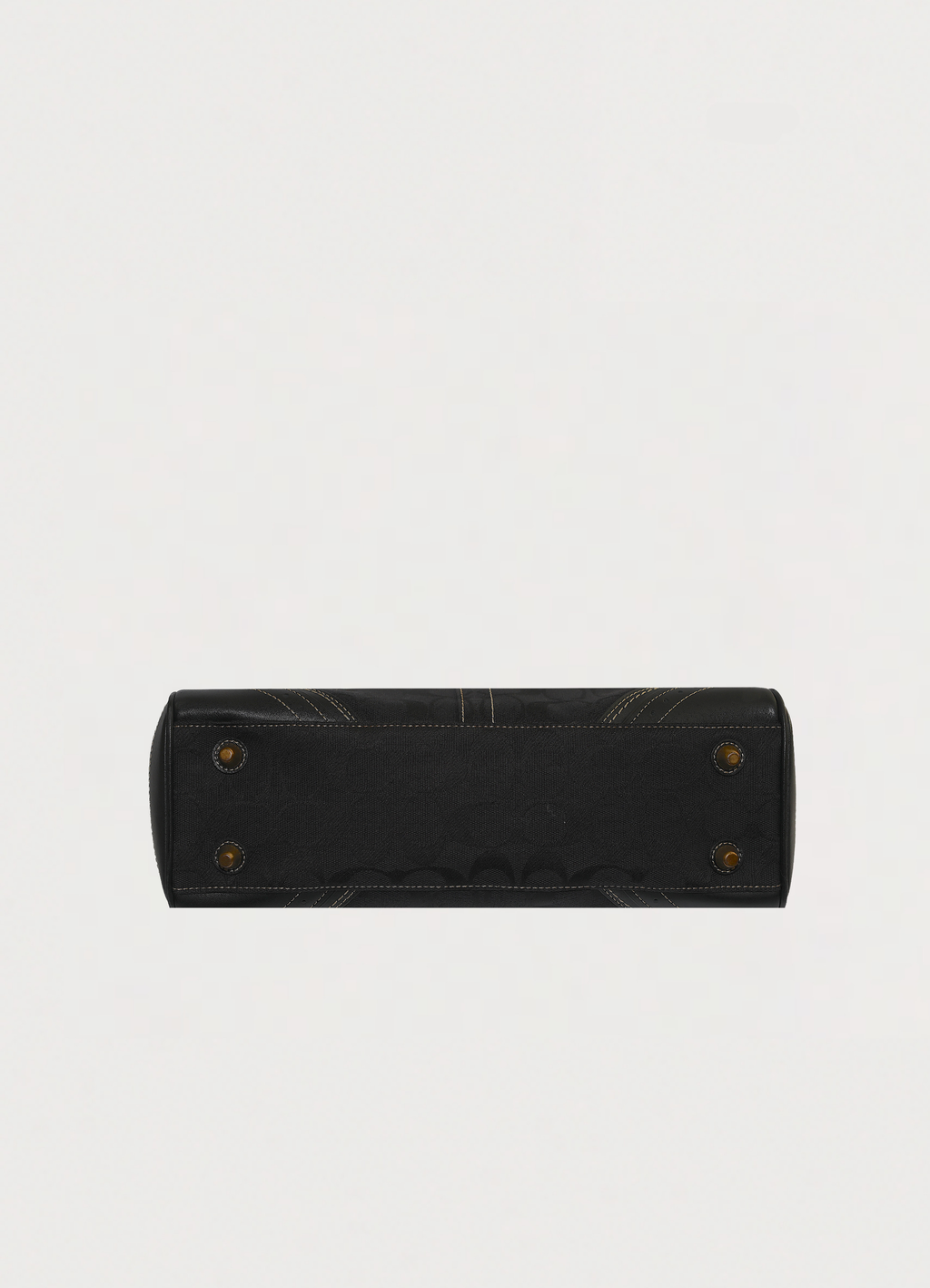 HAMPTONS MONOGRAM CARRYALL SATCHEL BAG