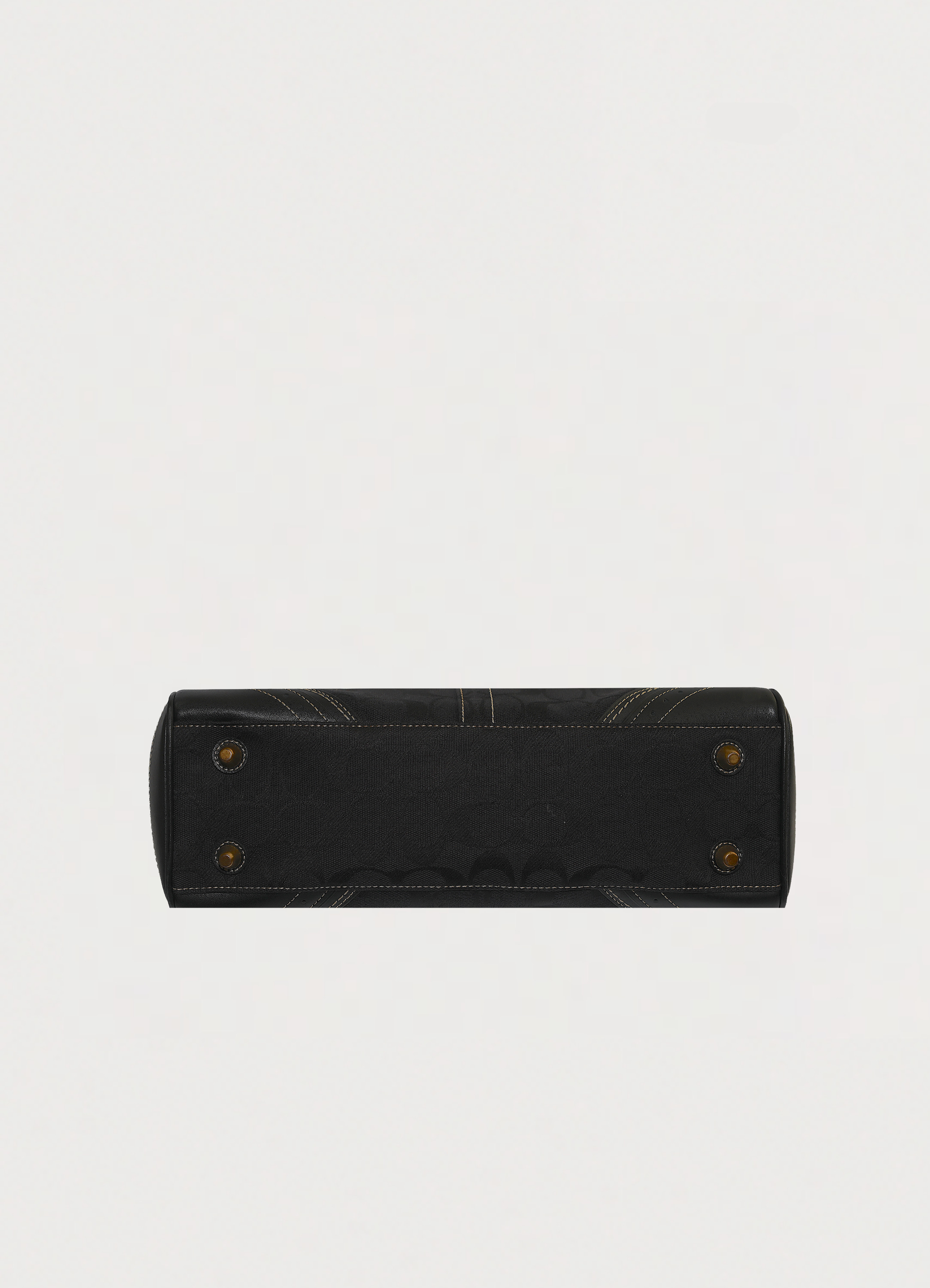 HAMPTONS MONOGRAM CARRYALL SATCHEL BAG