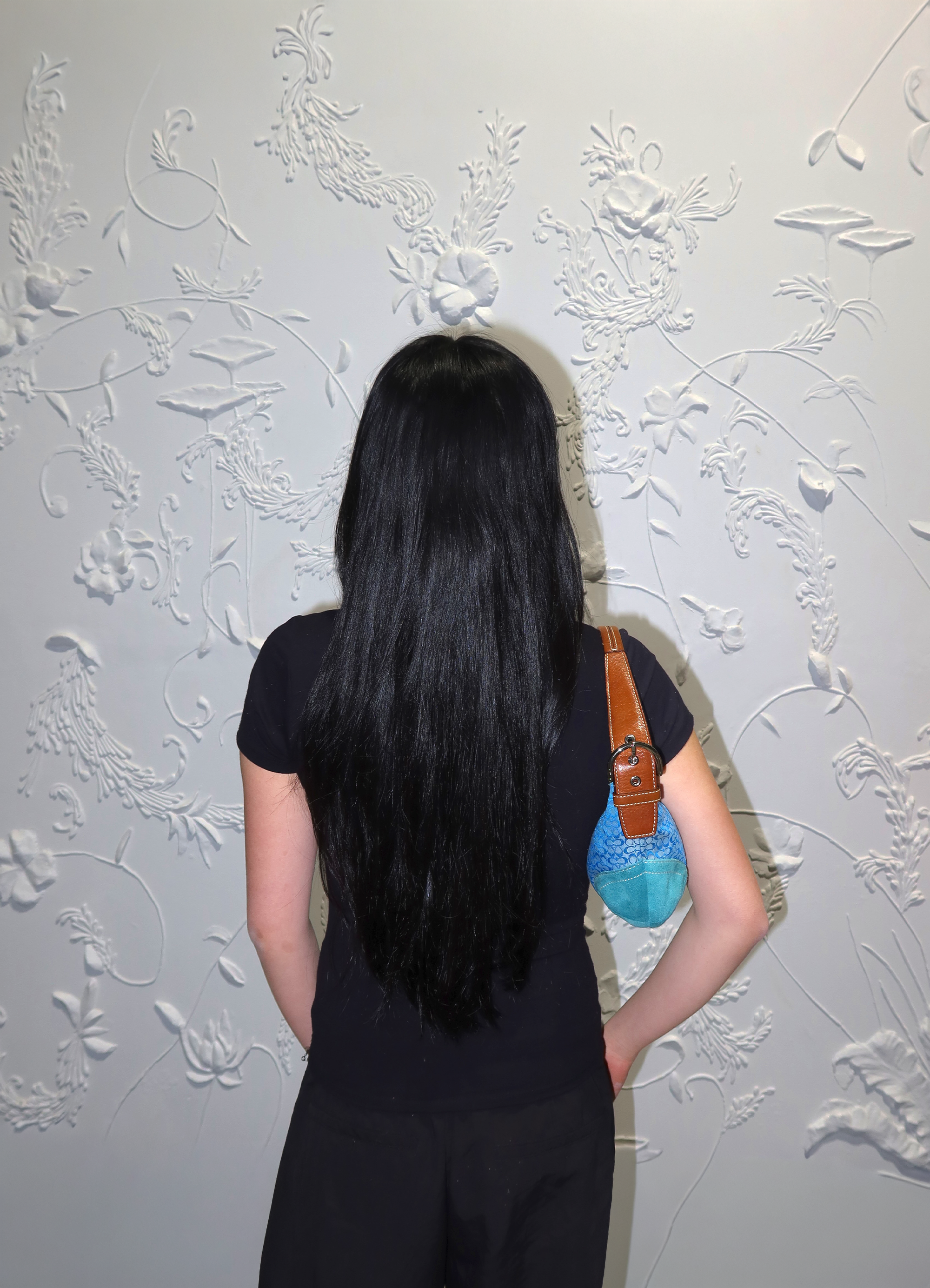 RARE AZURE BLUE SOHO HOBO MINI BAG