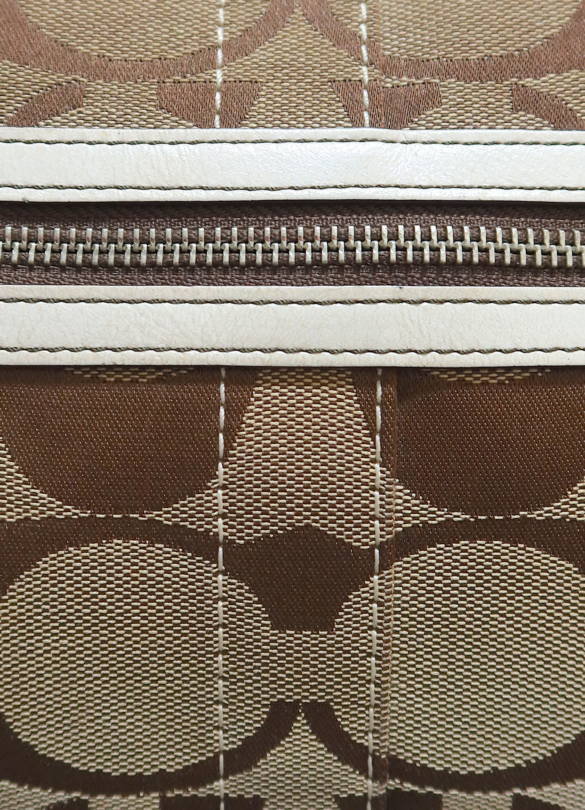 SIGNATURE GALLERY POCKET LARGE SATCHEL BAG