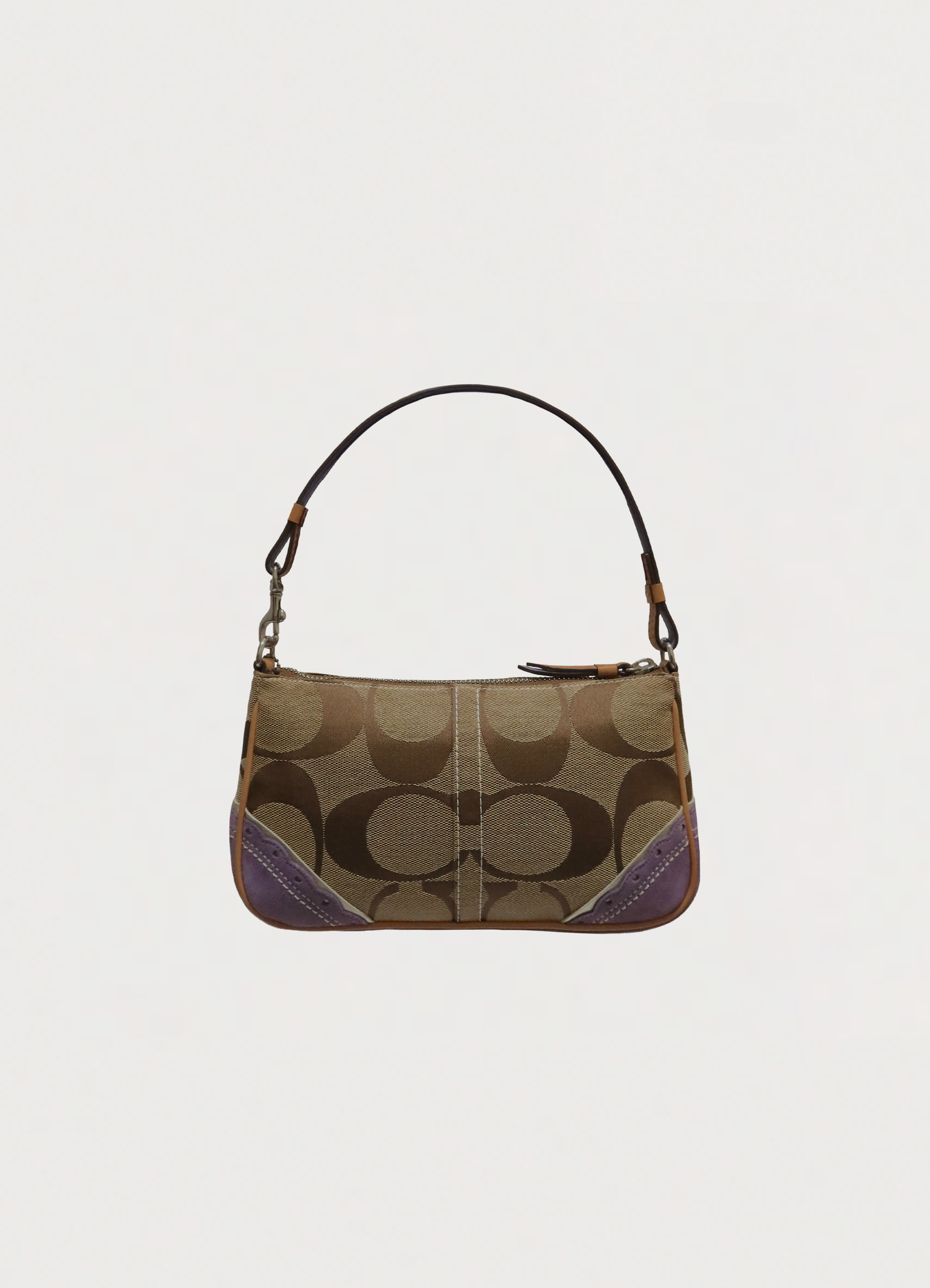 TROPICAL FISH/CORAL DEMI POCHETTE BAG