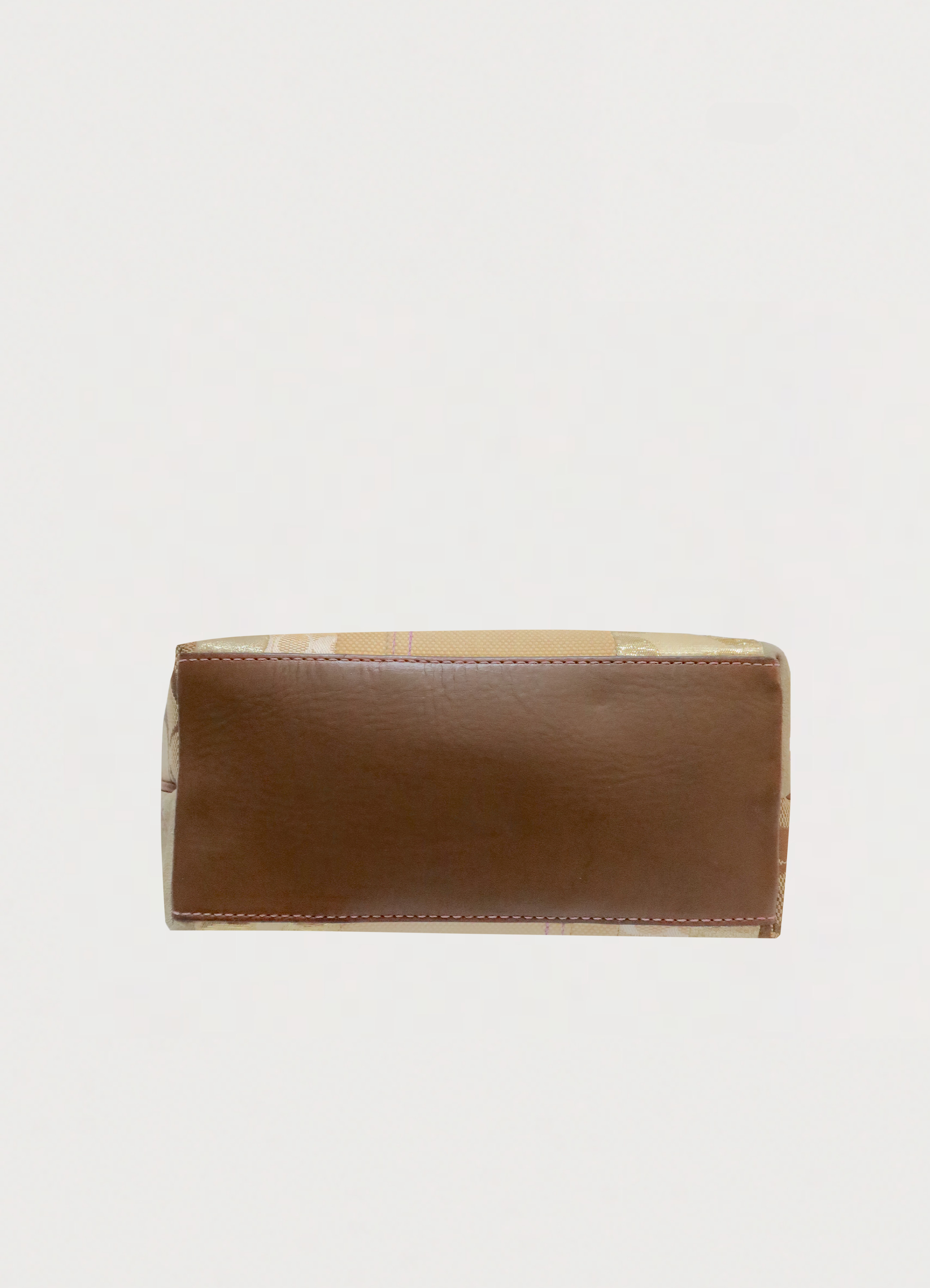 SIGNATURE PATCHWORK POCHETTE BAG