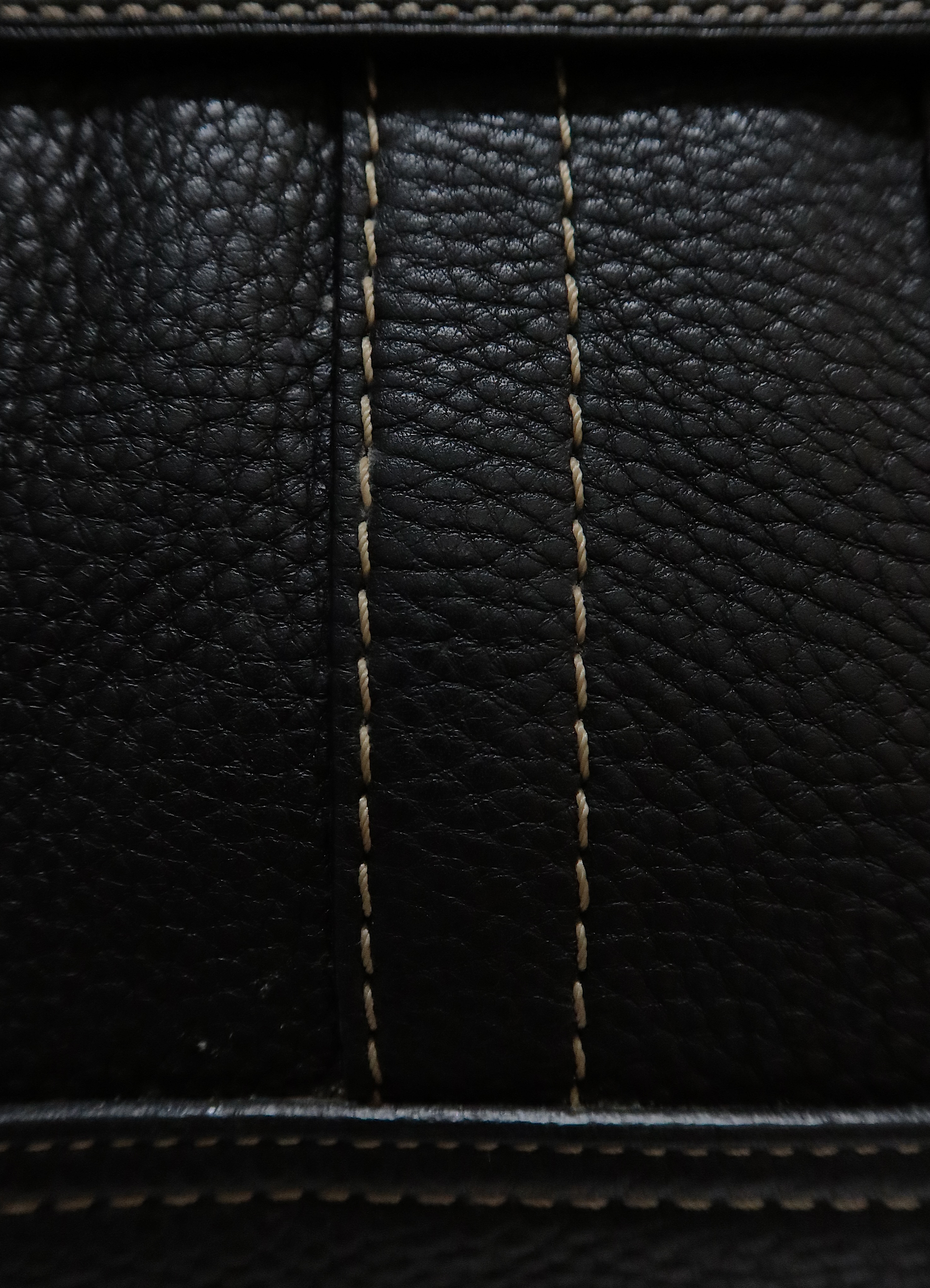 HAMPTONS LEATHER CARRYALL SATCHEL BAG