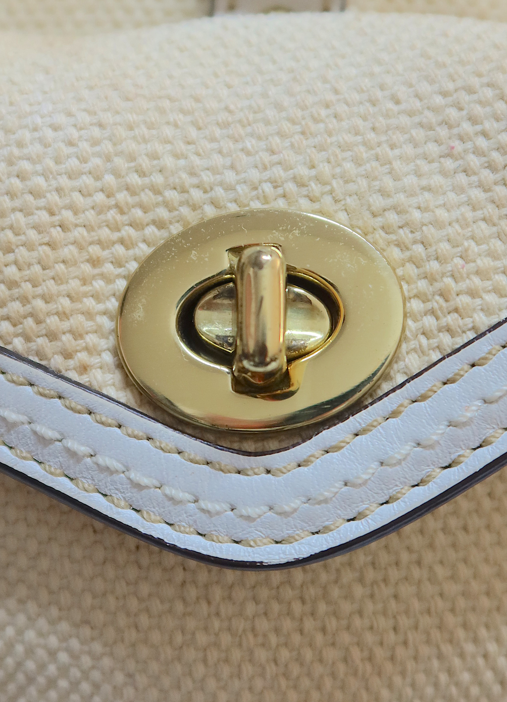 LEGACY COTTON TWILL GALLERY SATCHEL BAG