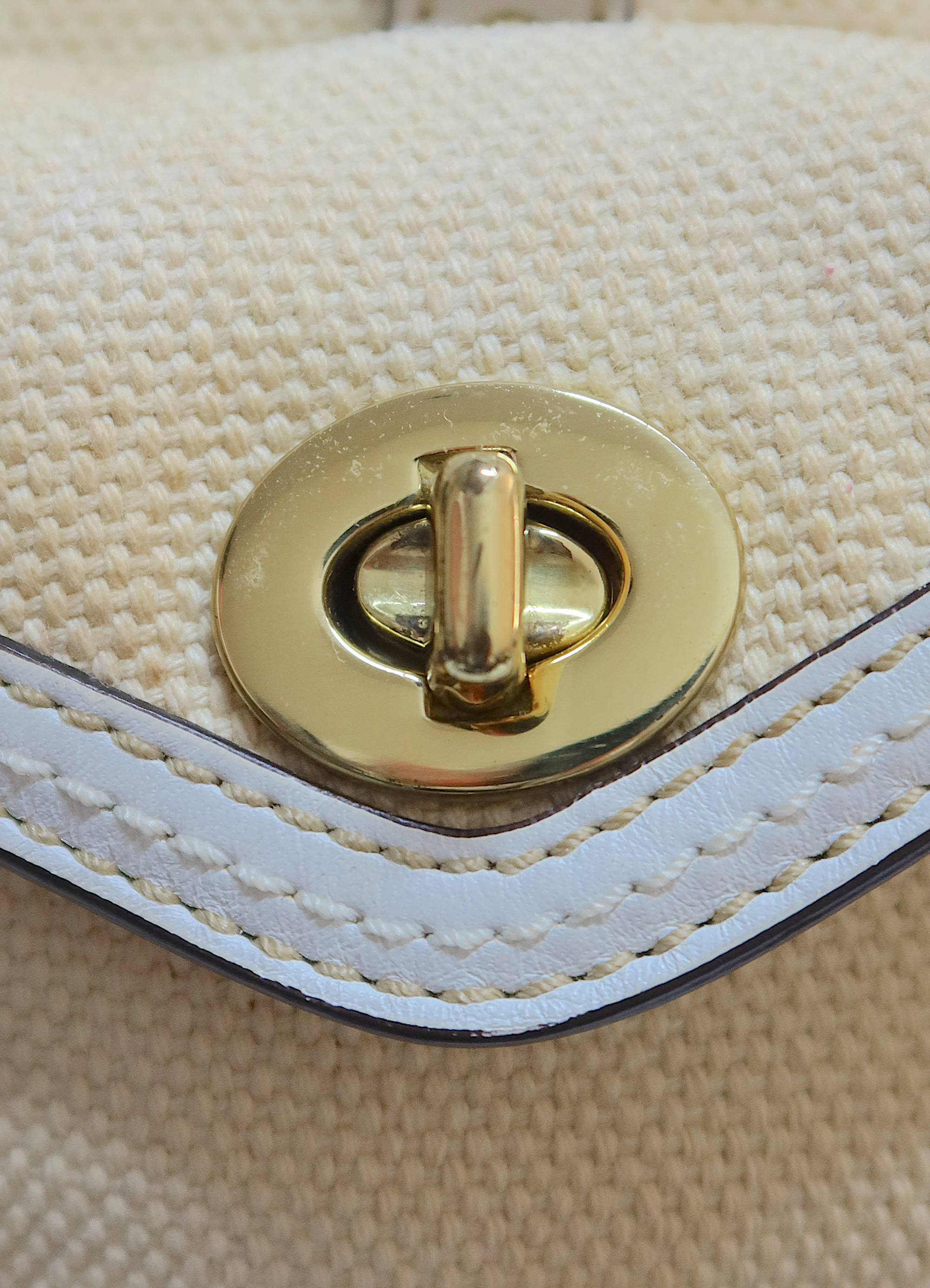 LEGACY COTTON TWILL GALLERY SATCHEL BAG