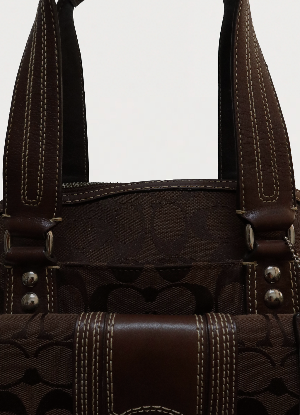 HAMPTONS SIGNATURE DOMED SATCHEL BAG