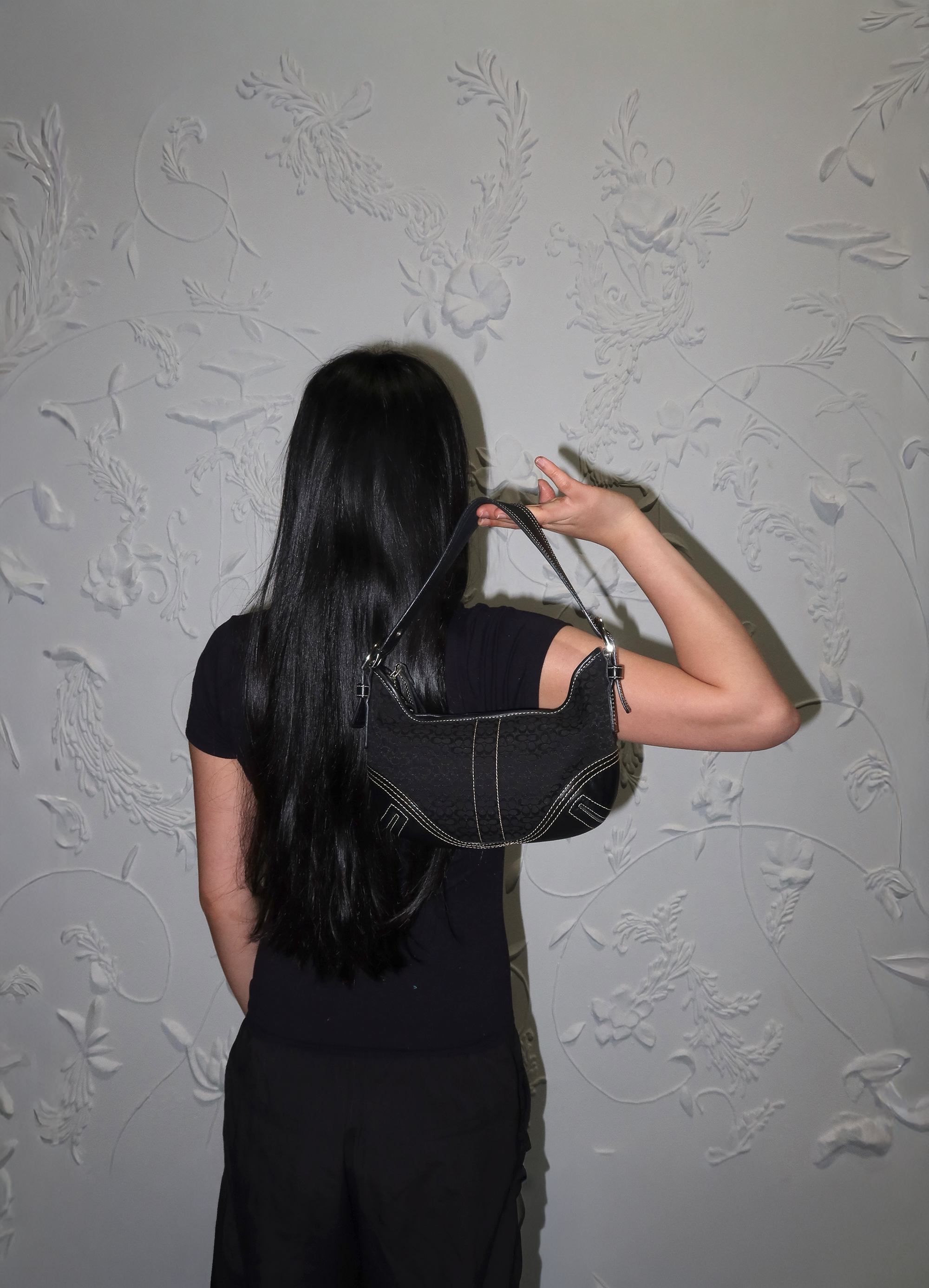 SOHO HOBO MONOGRAM SHOULDER BAG