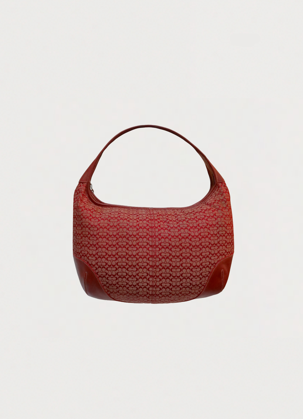 SIGNATURE SOHO HOBO SHOULDER BAG
