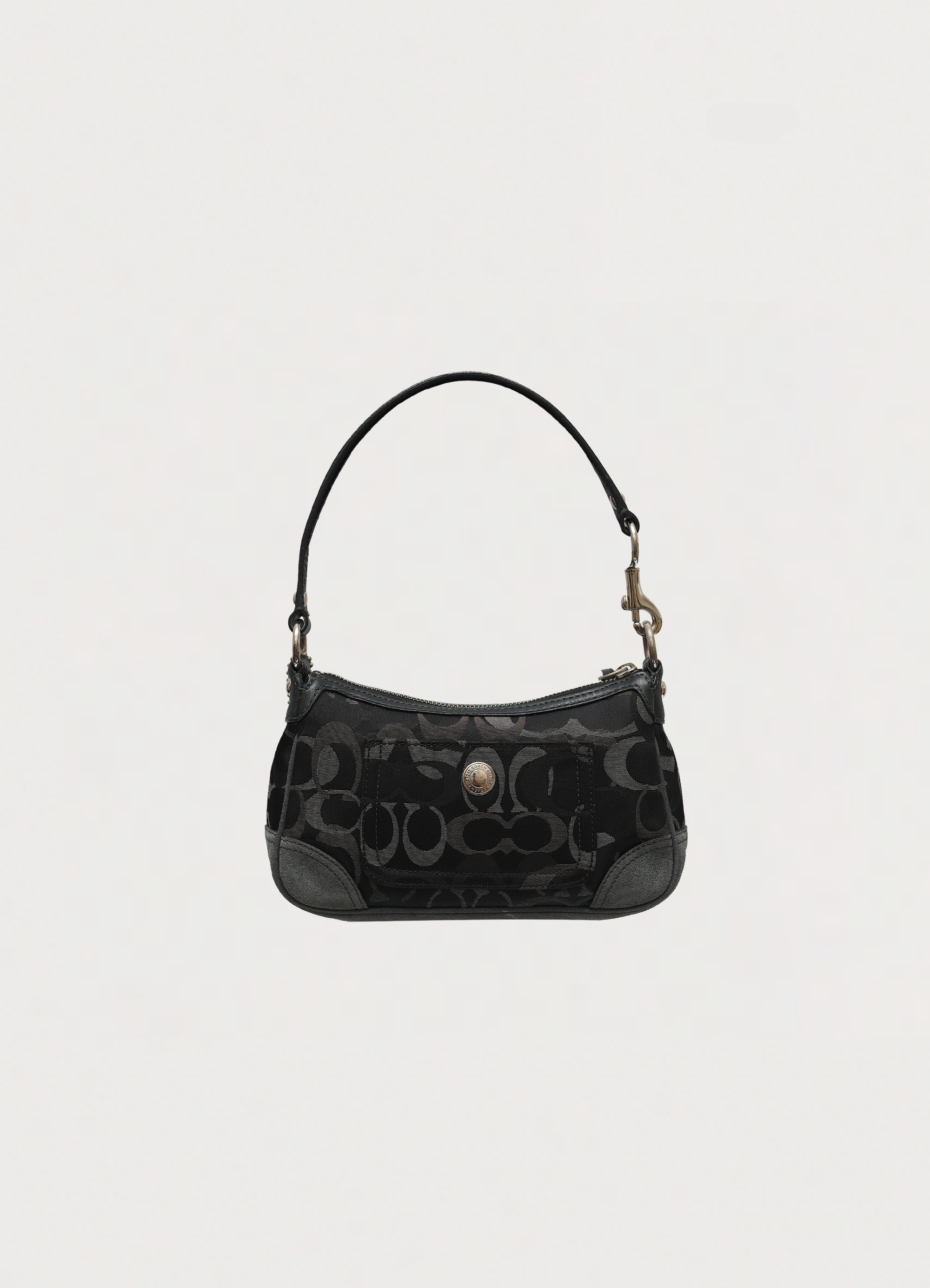 CHELSEA C OPTIC MONOGRAM POCHETTE BAG
