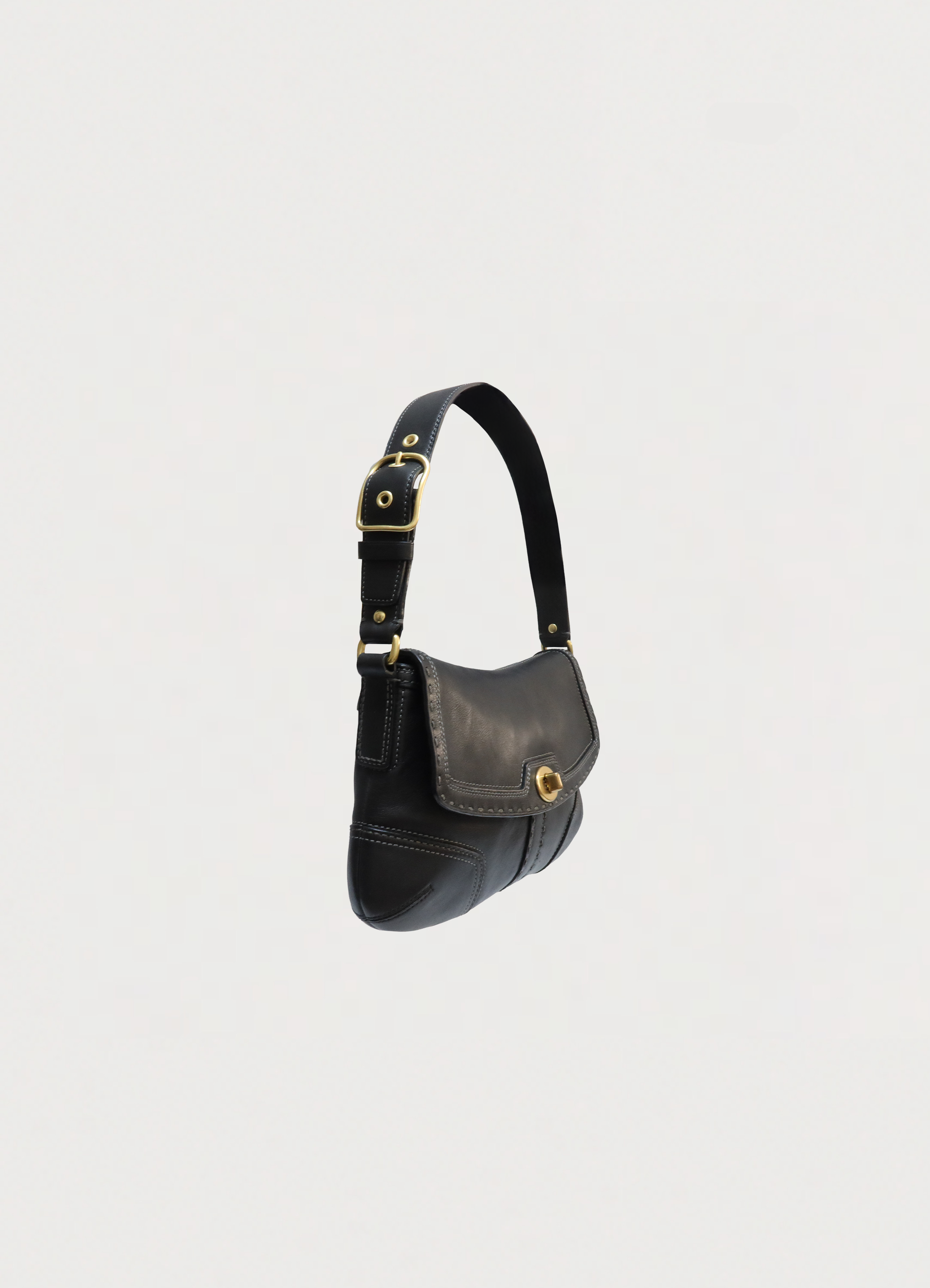 SOHO LEATHER FLAP BAG