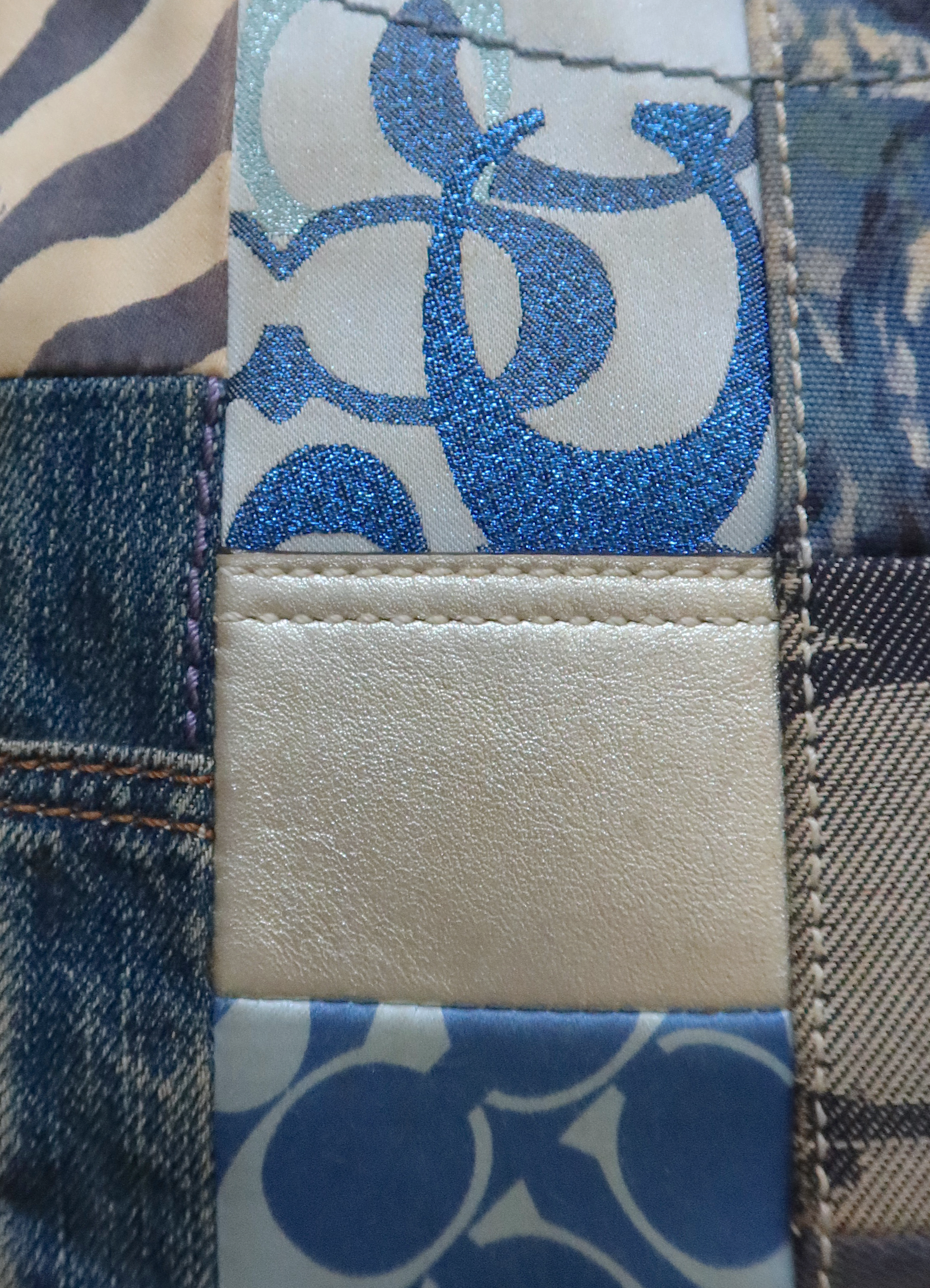 ERGO PATCHWORK TOTE SHOULDER BAG