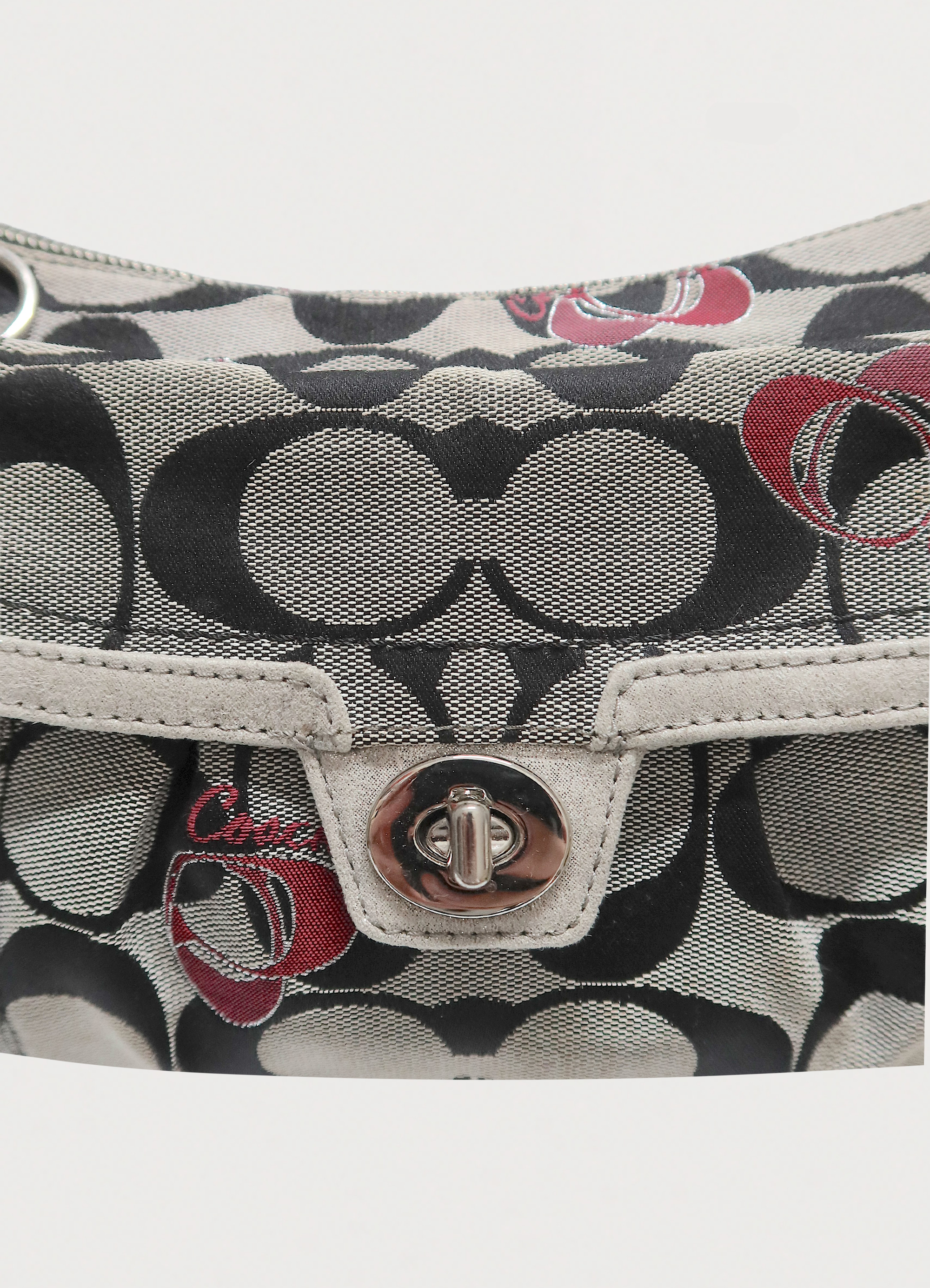 POPPY TURNLOCK SHOULDER BAG