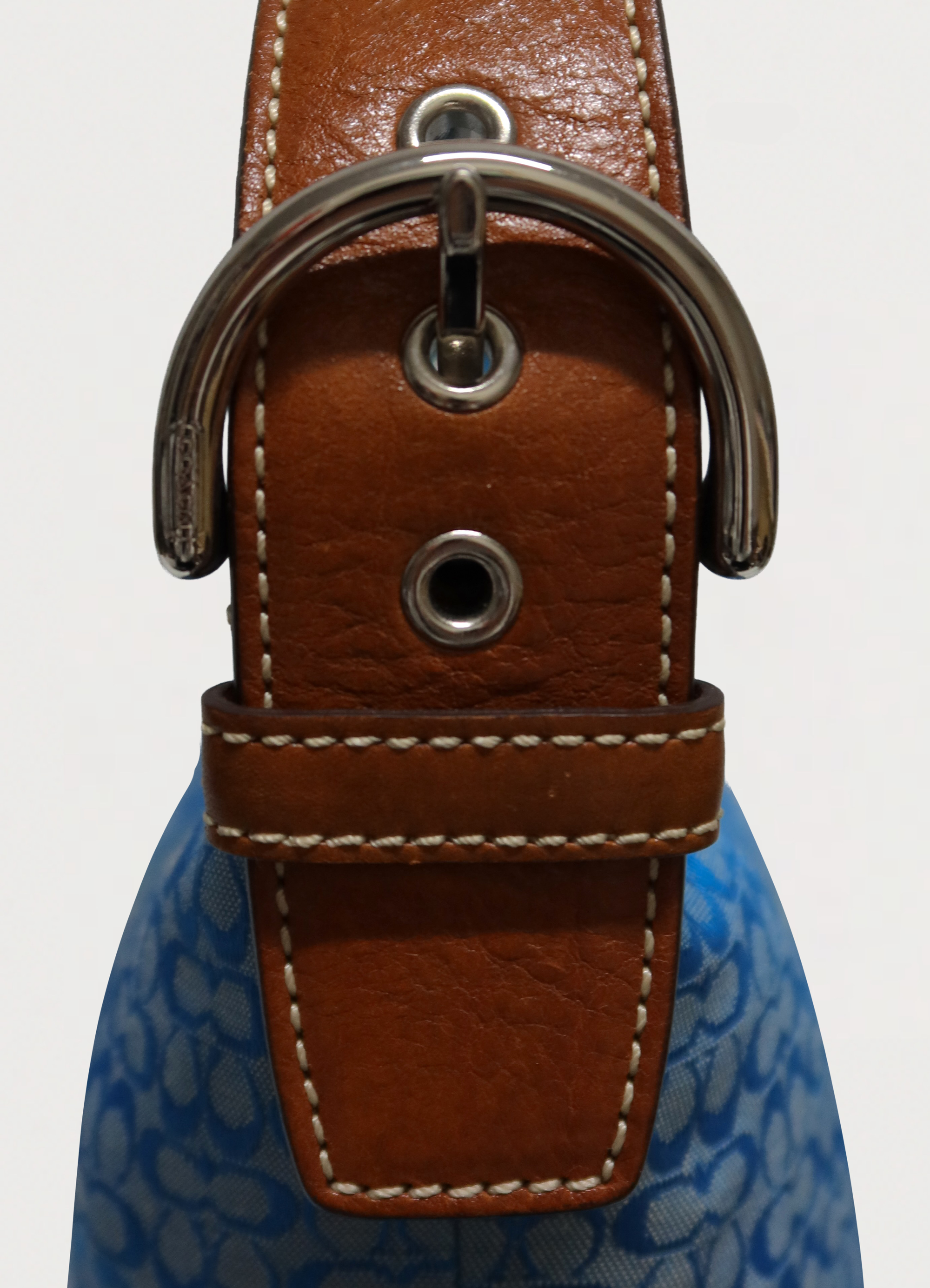RARE AZURE BLUE SOHO HOBO MINI BAG