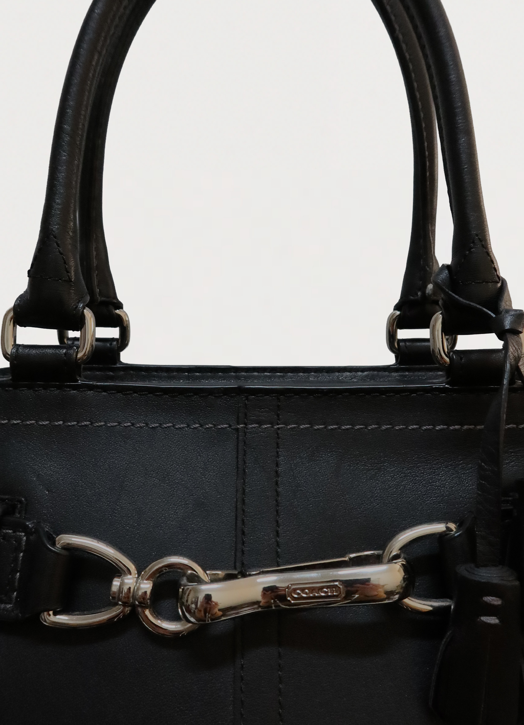 HAMPTONS LEATHER SATCHEL BAG
