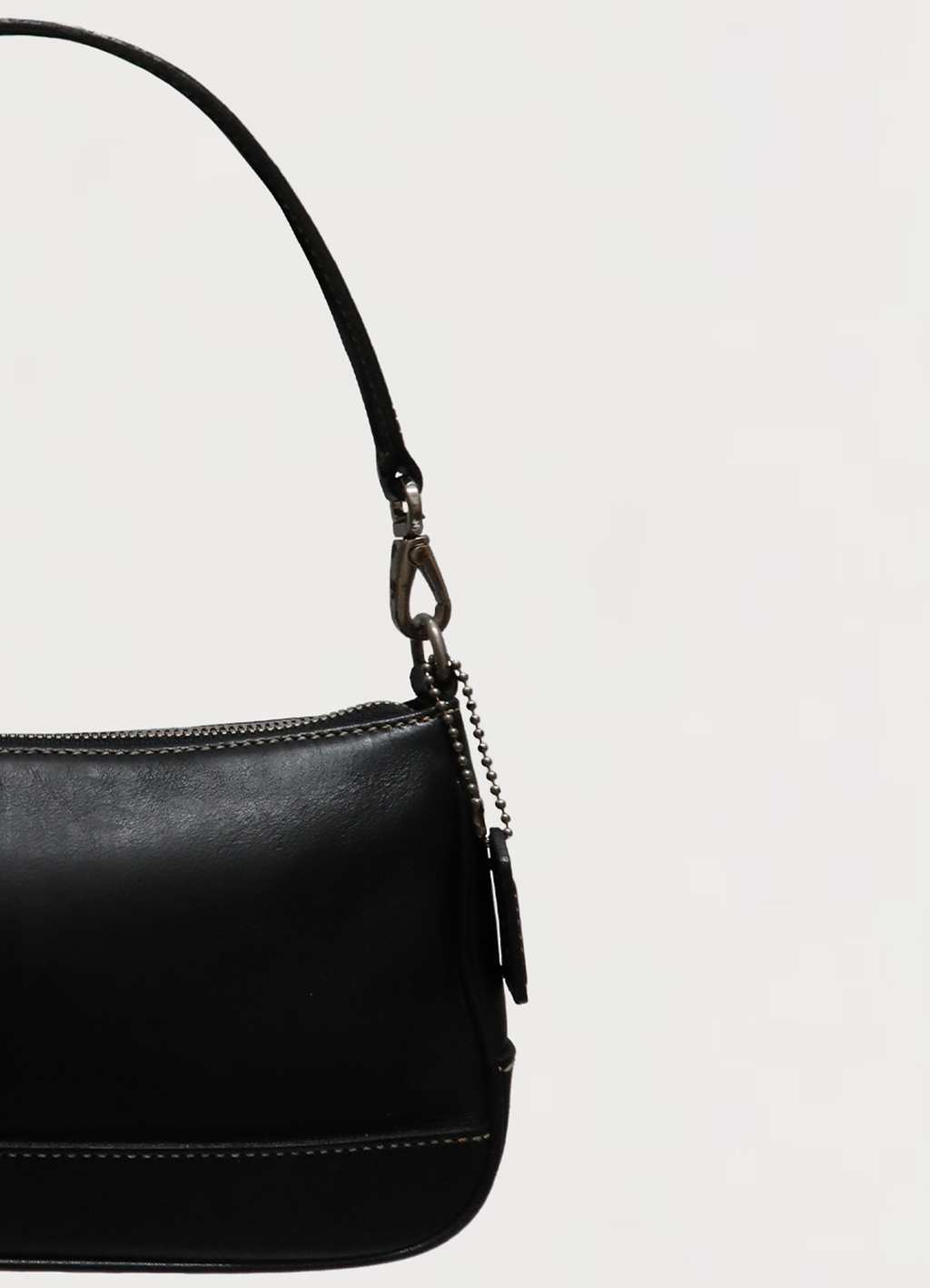 DEMI LEATHER SHOULDER BAG