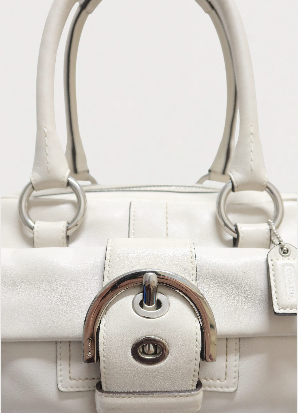 SOHO MINI TURNLOCK BOSTON SATCHEL