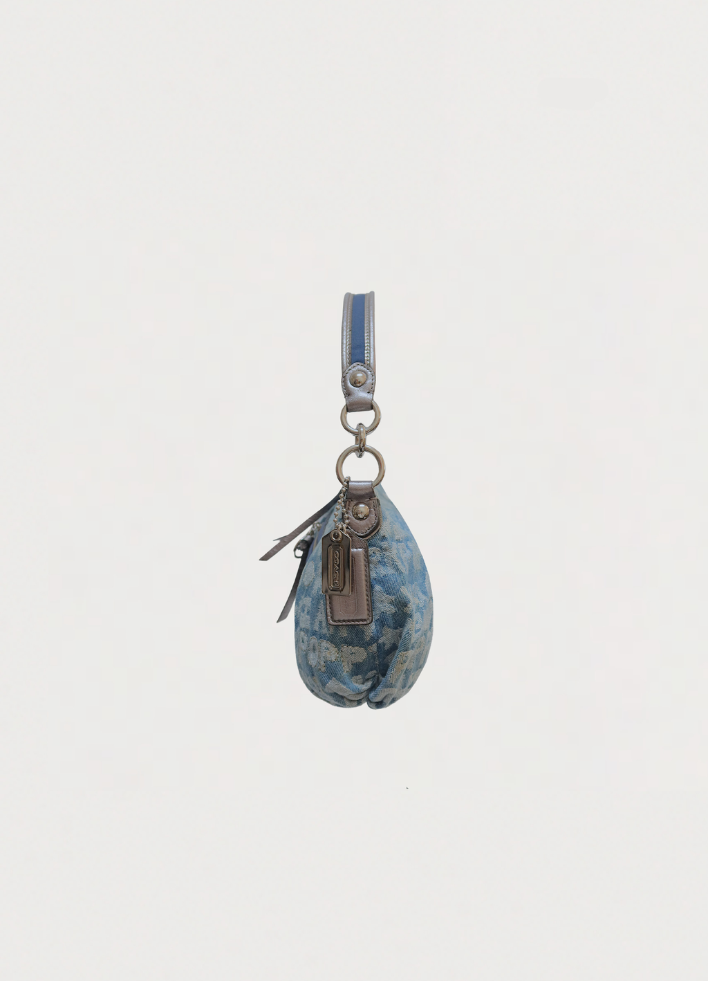 DENIM 2-WAY POPPY SHOULDER BAG