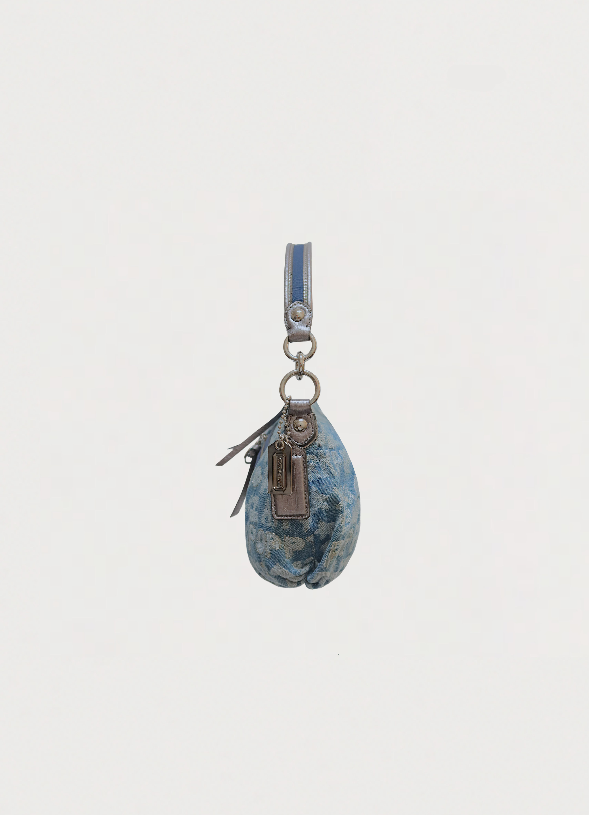DENIM 2-WAY POPPY SHOULDER BAG