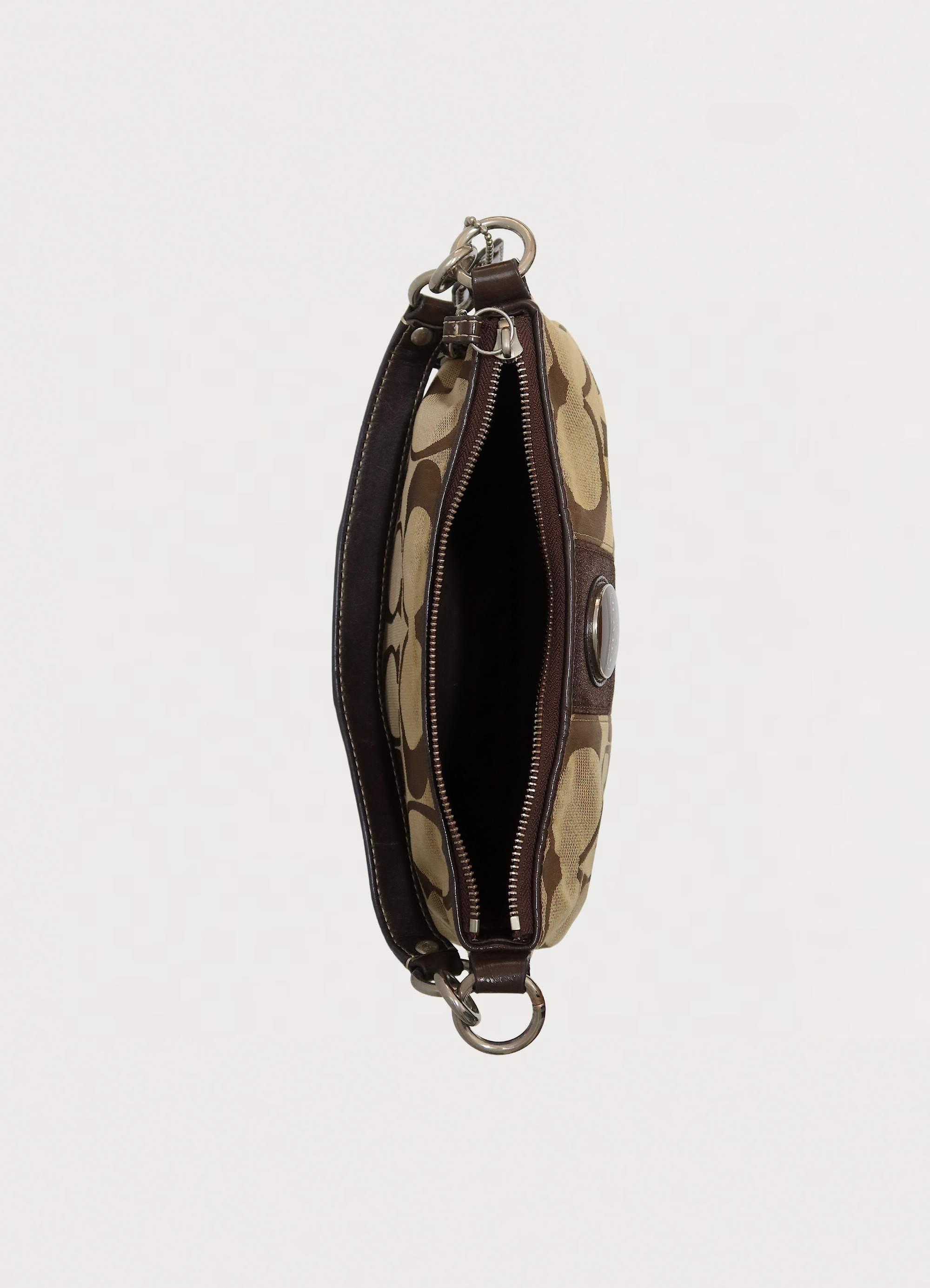 SIGNATURE DEMI STRAP SHOULDER BAG