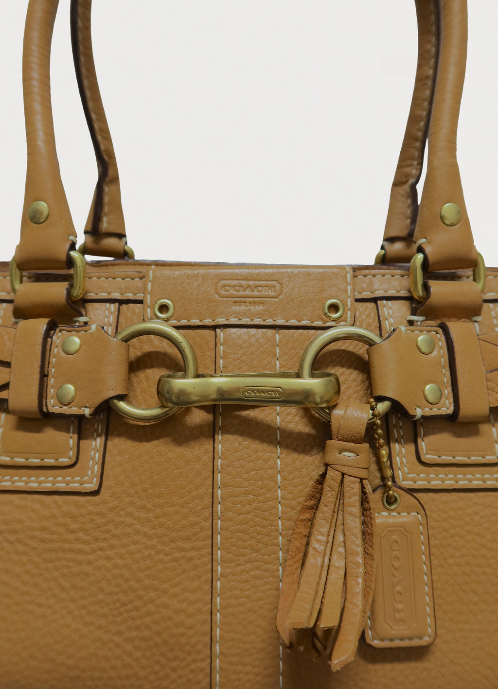 HAMPTONS BRAIDED CARRYALL SATCHEL BAG