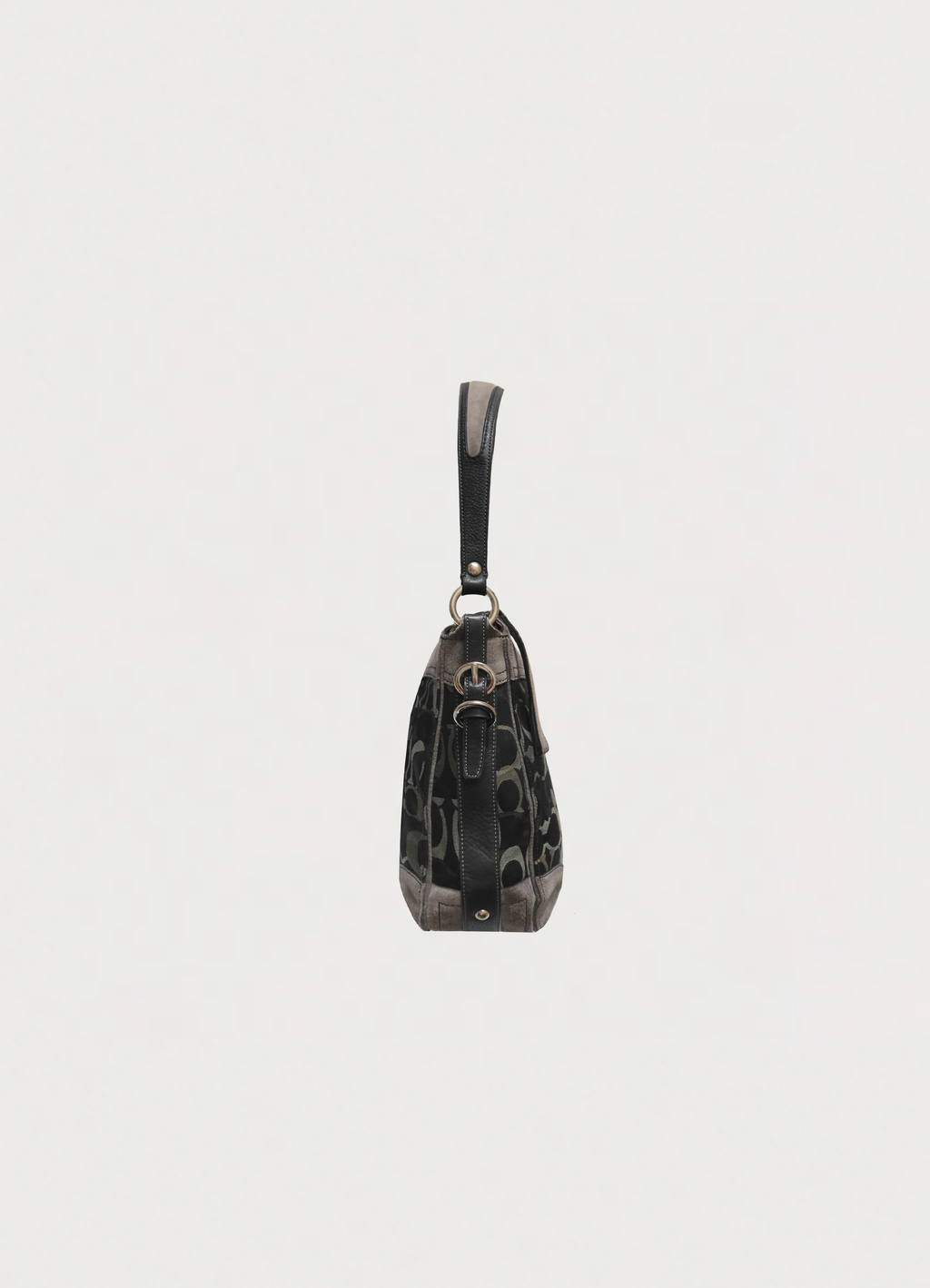 CHELSEA OPTIC SIGNATURE SHOULDER BAG