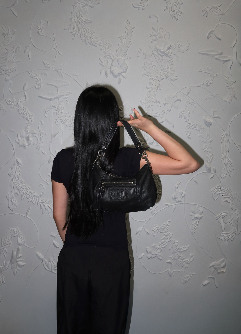 POPPY LEATHER SHOULDER BAG
