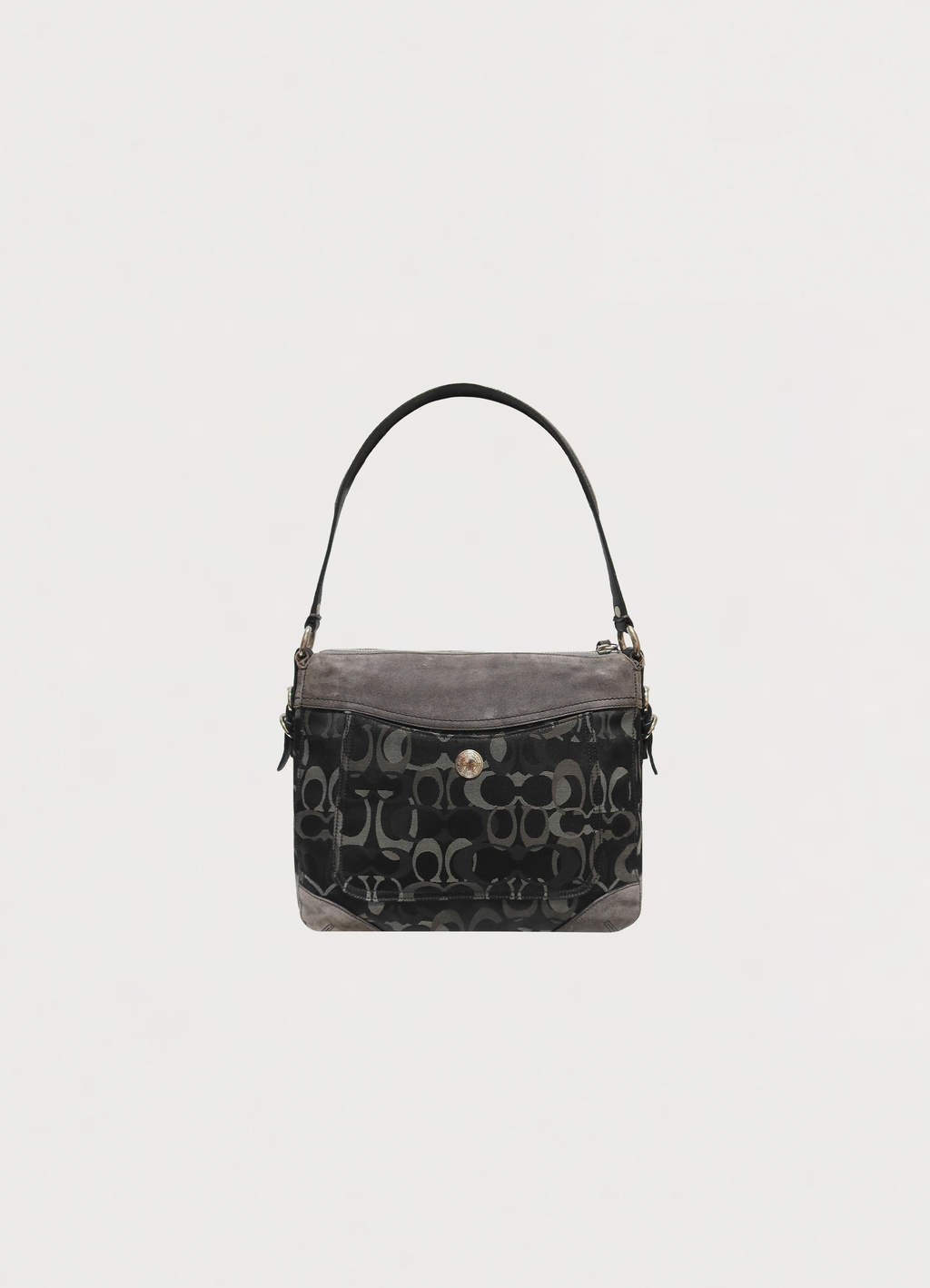 CHELSEA OPTIC SIGNATURE SHOULDER BAG