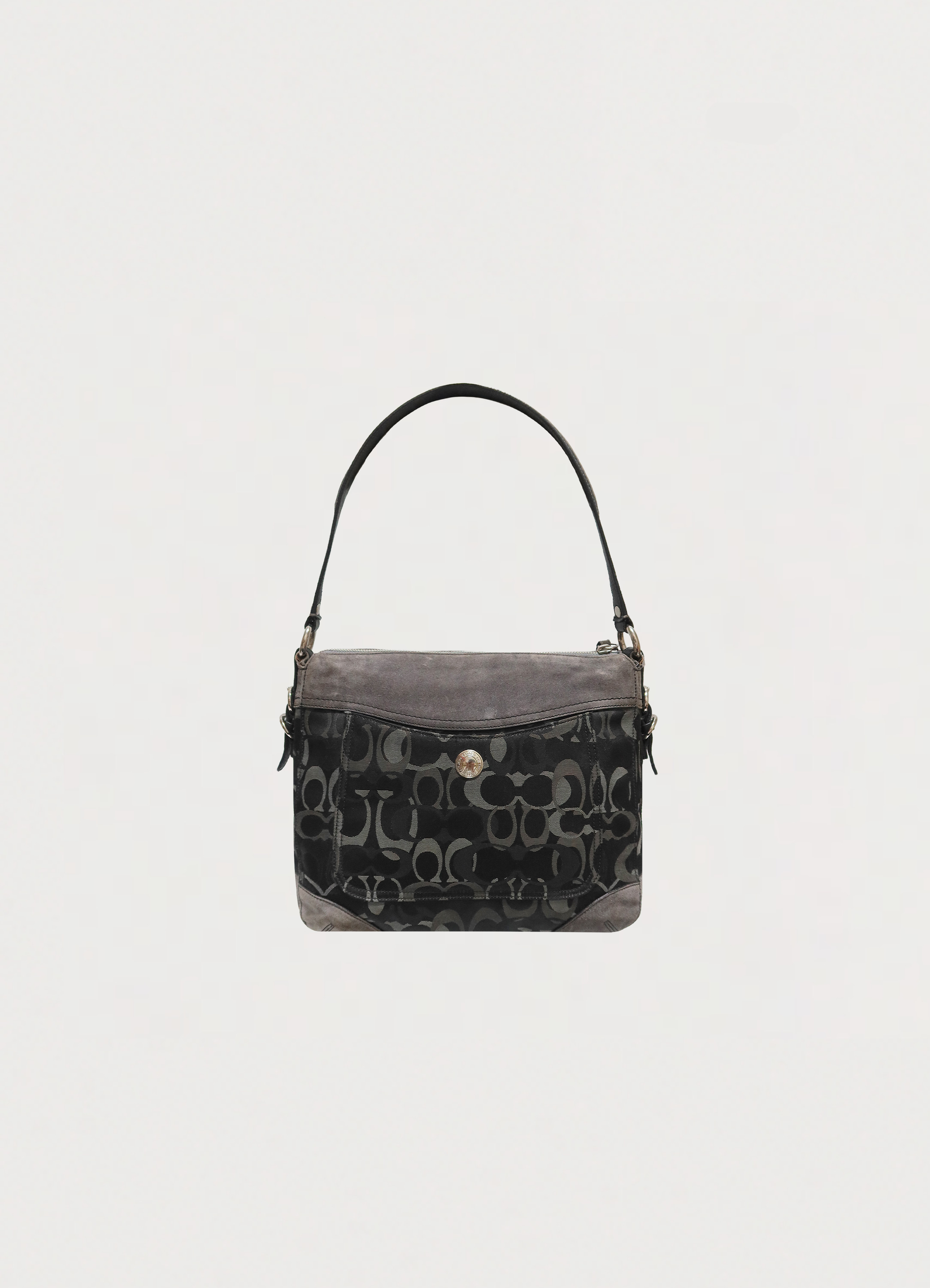 CHELSEA OPTIC SIGNATURE SHOULDER BAG