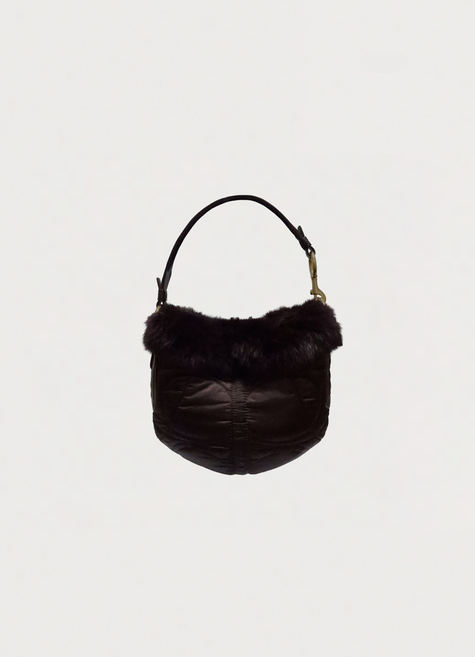 SOHO SKI BUNNY QUILTED HOBO BAG