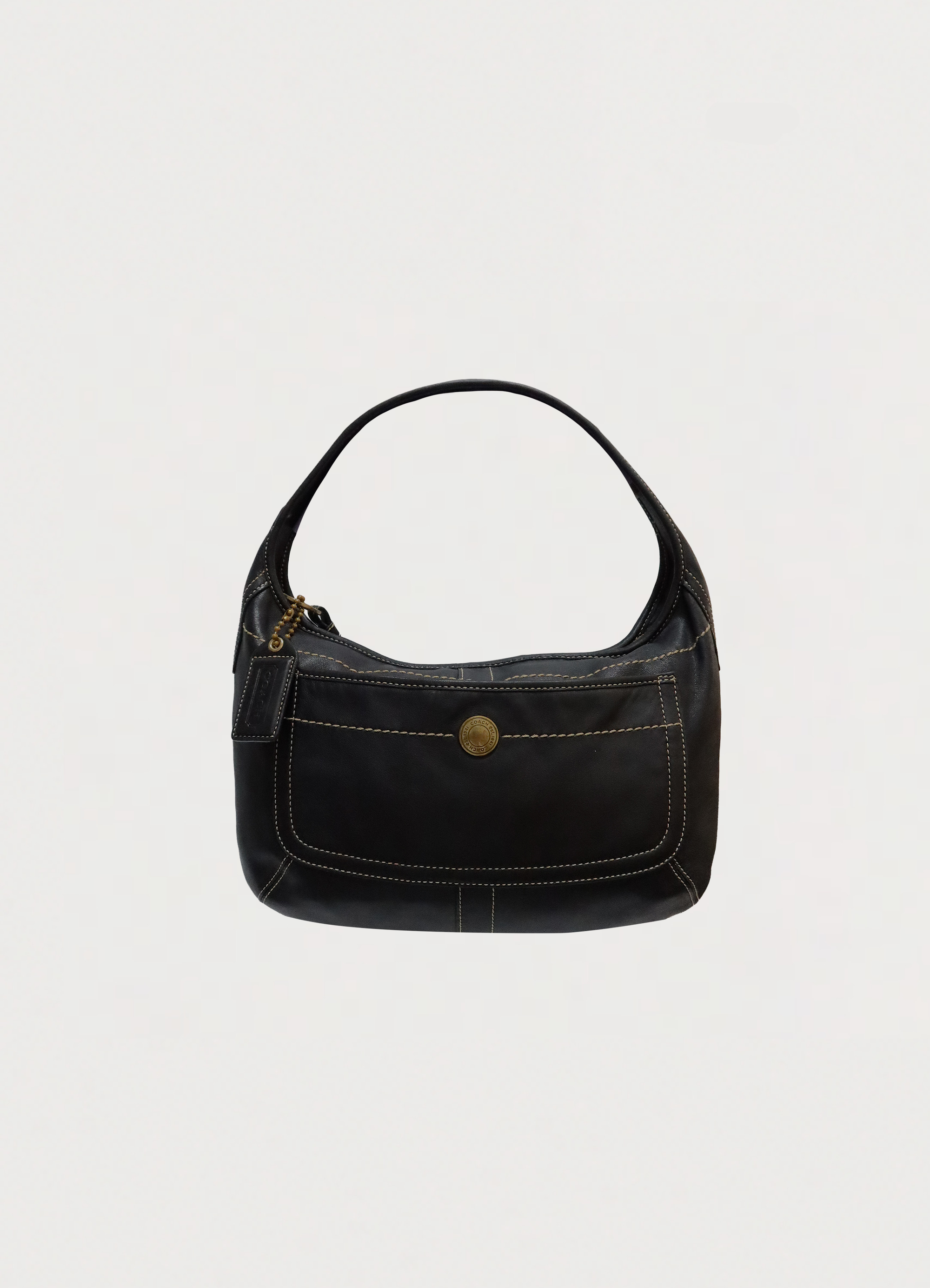 ERGO HOBO LEATHER SHOULDER BAG