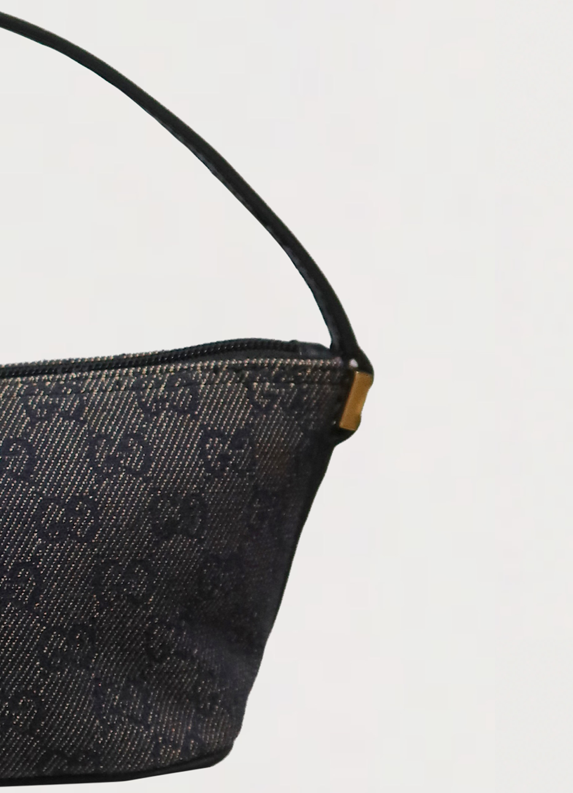 GG MONOGRAM BOAT BAGUETTE BAG