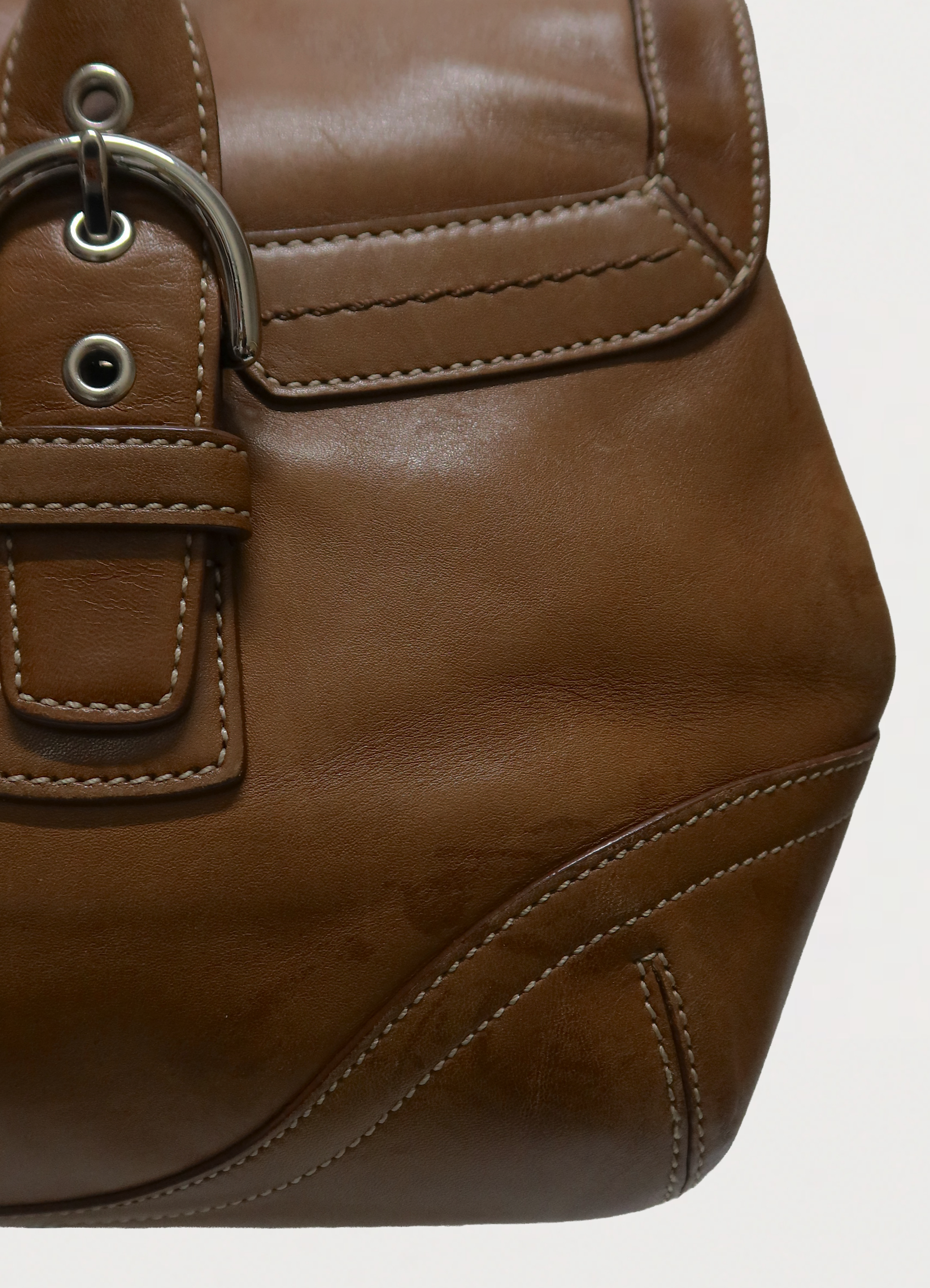 HAMPTONS SOHO FLAP SATCHEL BAG