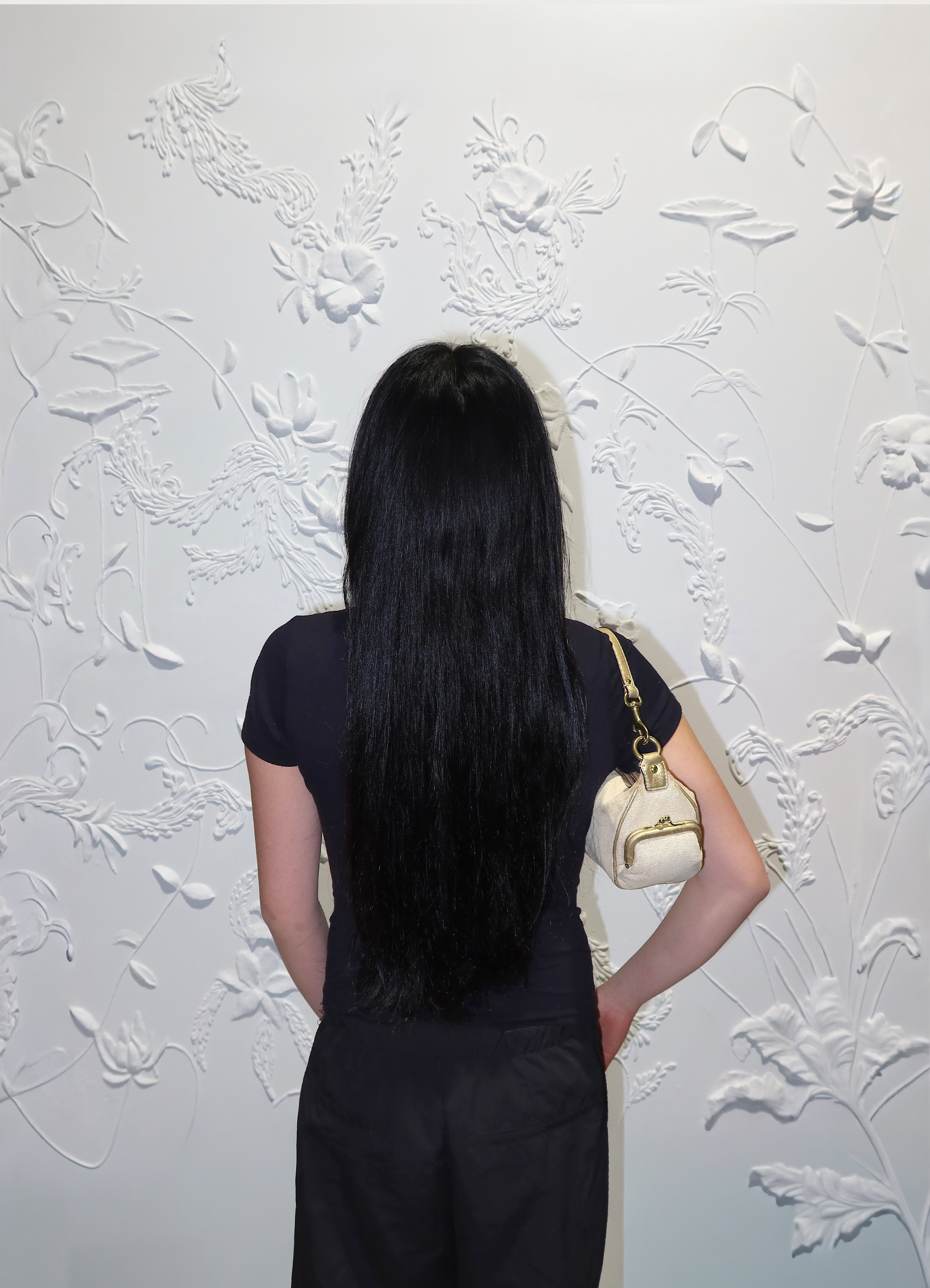 TATTOO PEGASUS KISSLOCK POCHETTE BAG