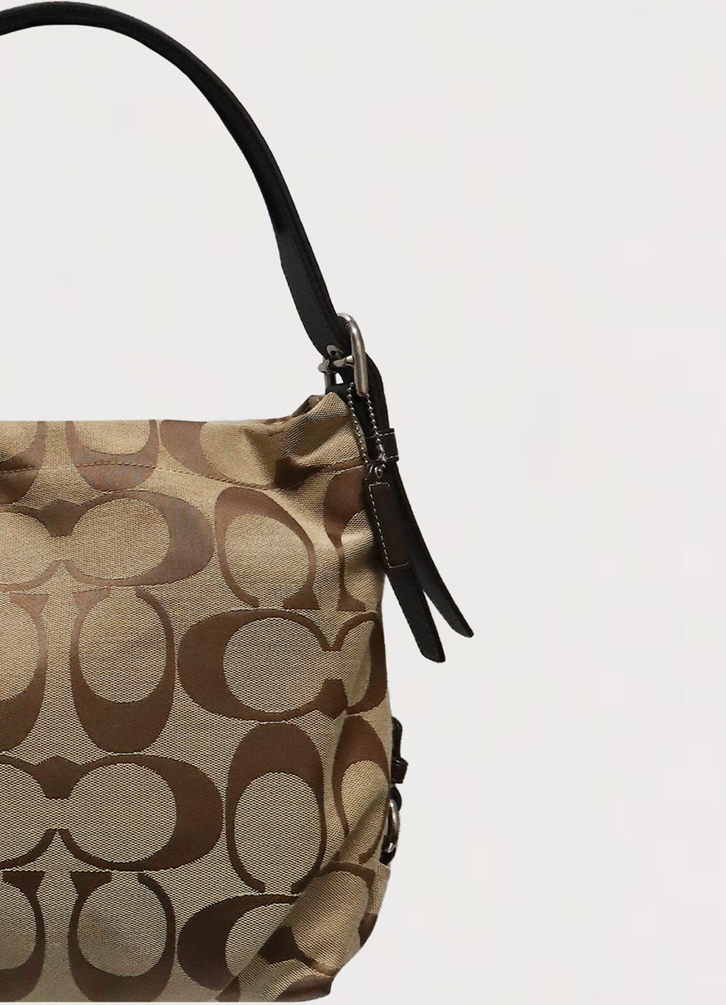 SIGNATURE DUFFLE CONVERTIBLE HOBO BAG